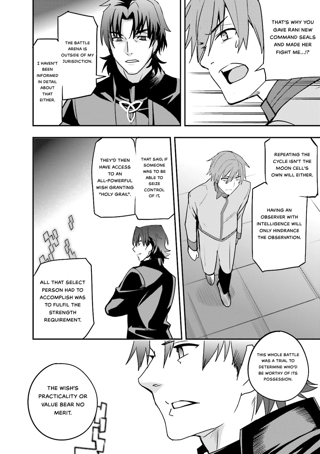 Fate/Extra Chapter 36 page 8 - Chapter 36: Holy Grail War's Closure