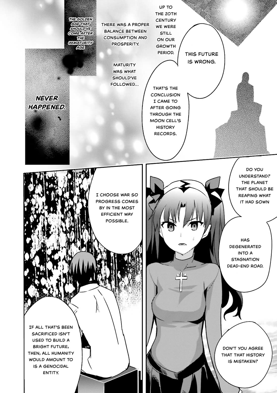Fate/Extra Chapter 37 page 22 - Chapter 37: Holy Grail War's Truth