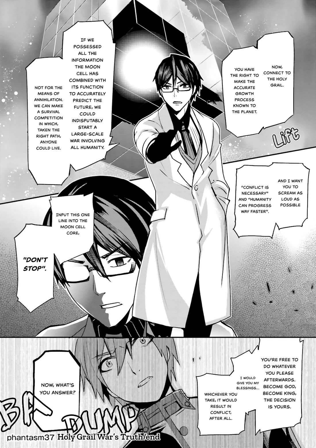 Fate/Extra Chapter 37 page 24 - Chapter 37: Holy Grail War's Truth