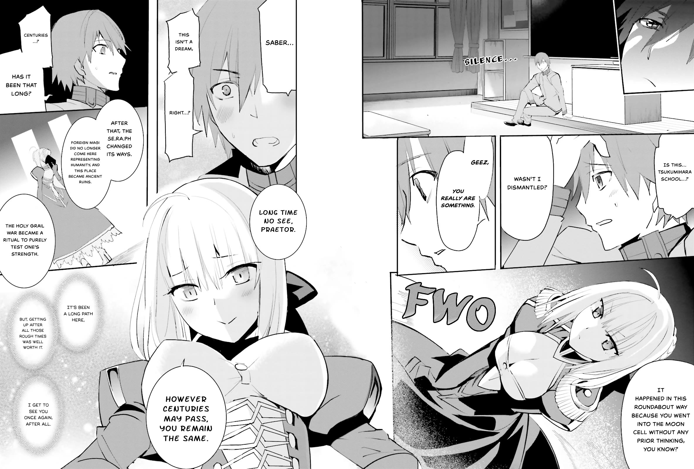 Fate/Extra Chapter 38.5 page 5 - Chapter 38.5: EXTRA-STAGE