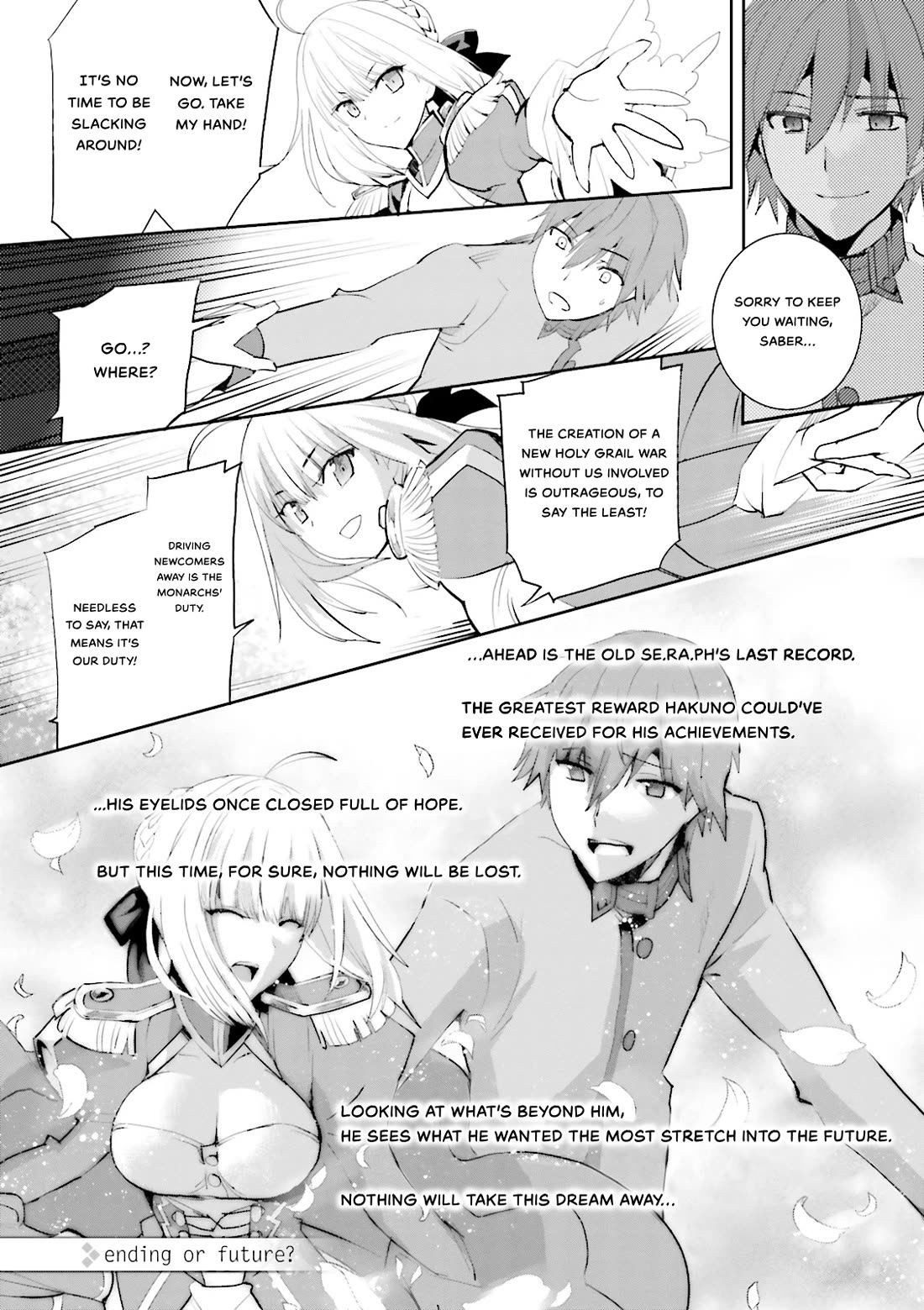 Fate/Extra Chapter 38.5 page 6 - Chapter 38.5: EXTRA-STAGE