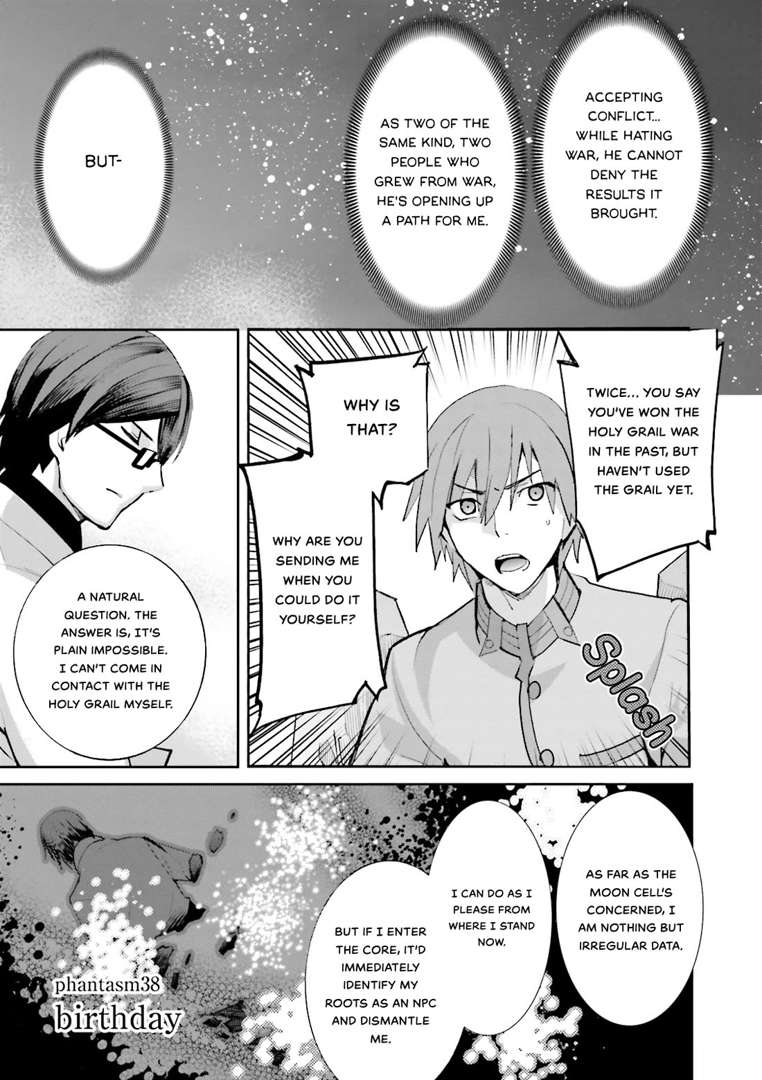 Fate/Extra Chapter 38 page 1 - Chapter 38: Birthday [END]
