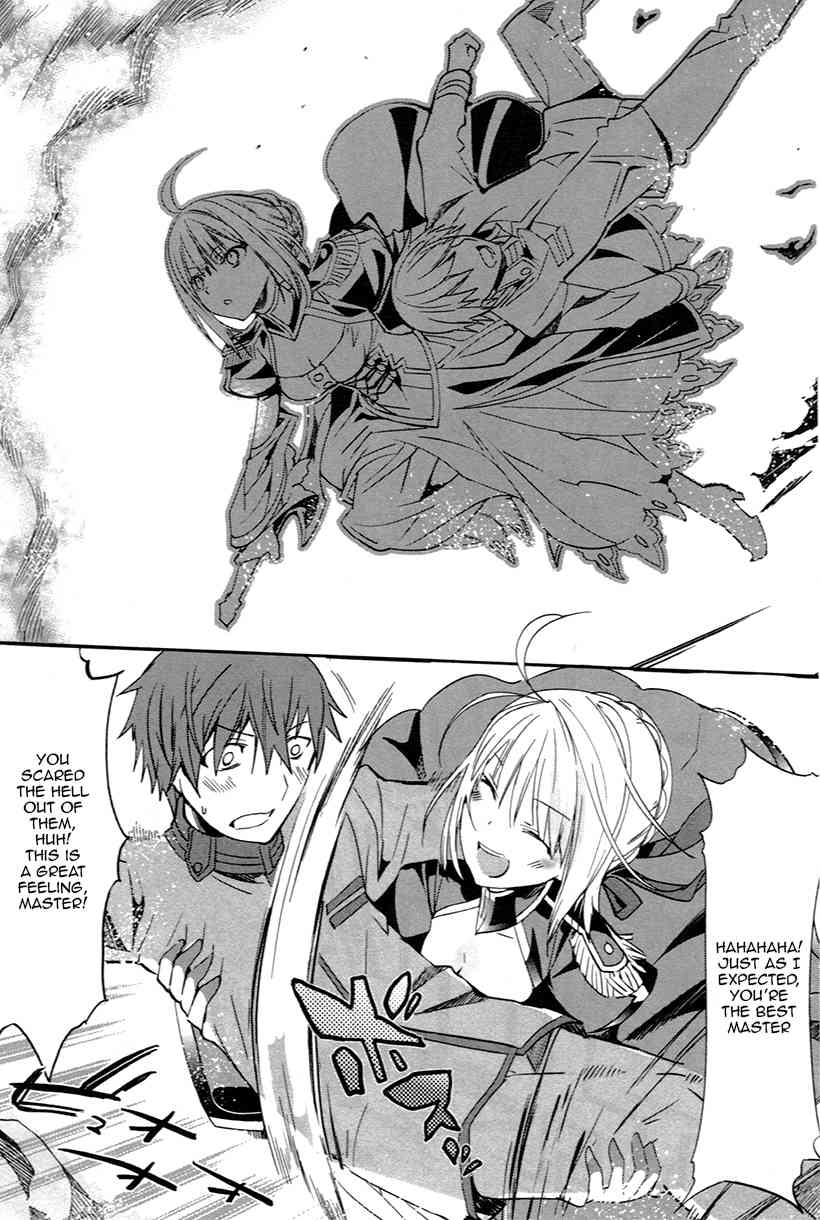 Fate/Extra Chapter 4 page 14 - Chapter 4: In the Storm of the Night