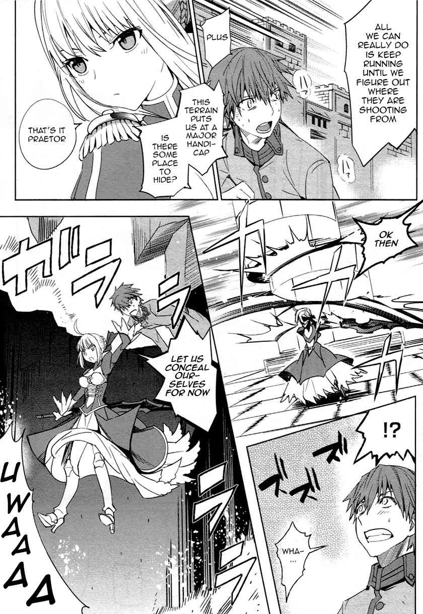 Fate/Extra Chapter 7 page 10 - Chapter 7: A Hunter's Fight