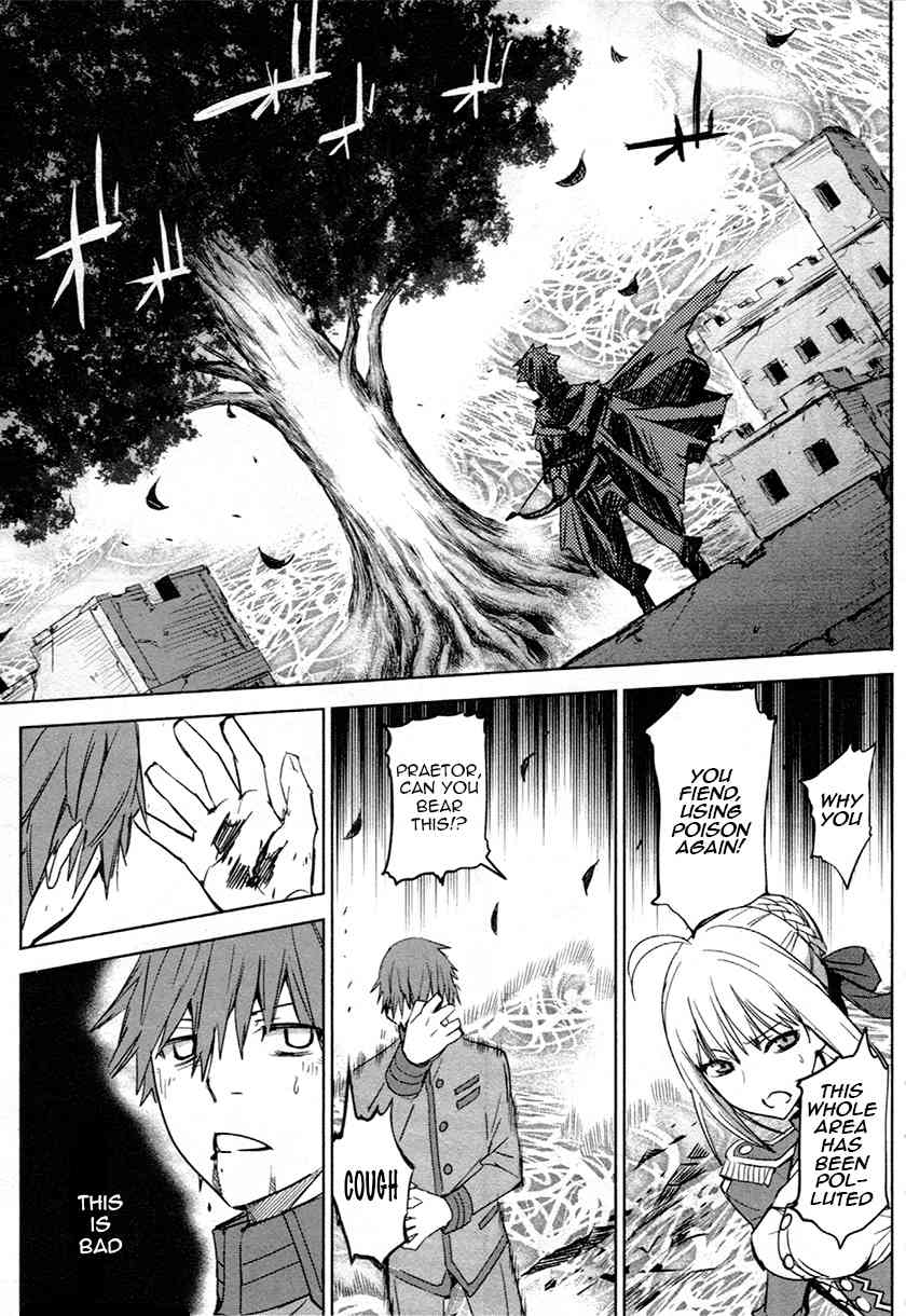 Fate/Extra Chapter 7 page 14 - Chapter 7: A Hunter's Fight