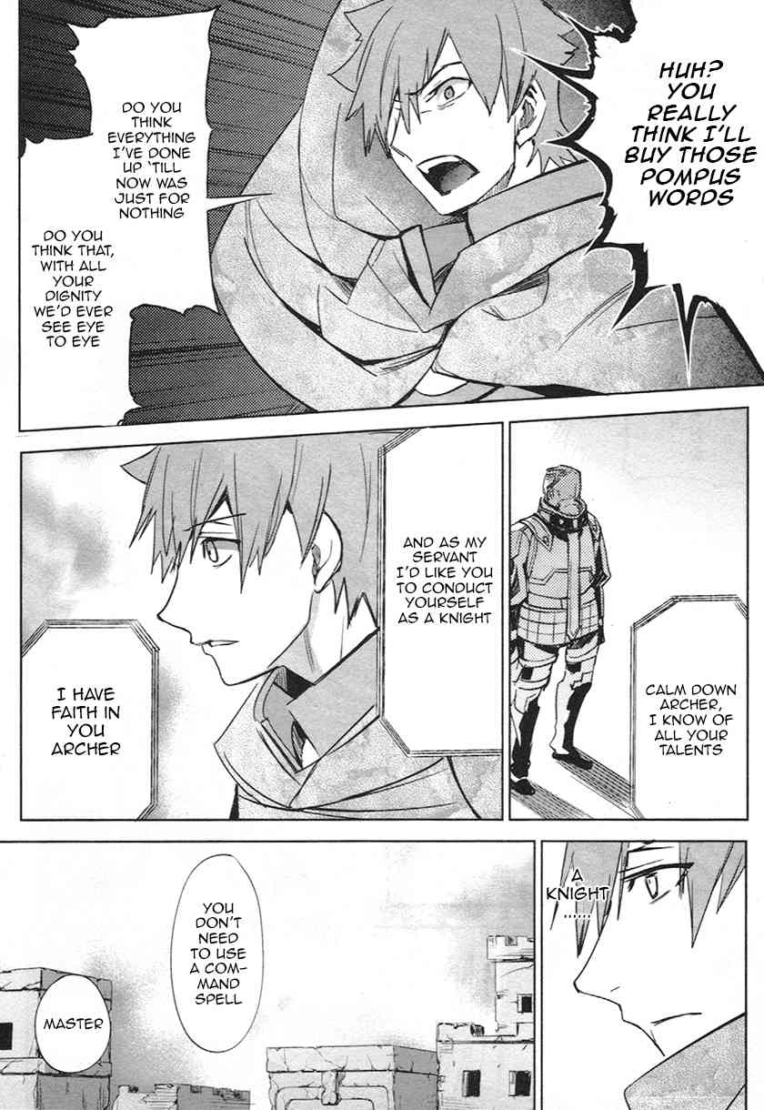 Fate/Extra Chapter 7 page 20 - Chapter 7: A Hunter's Fight