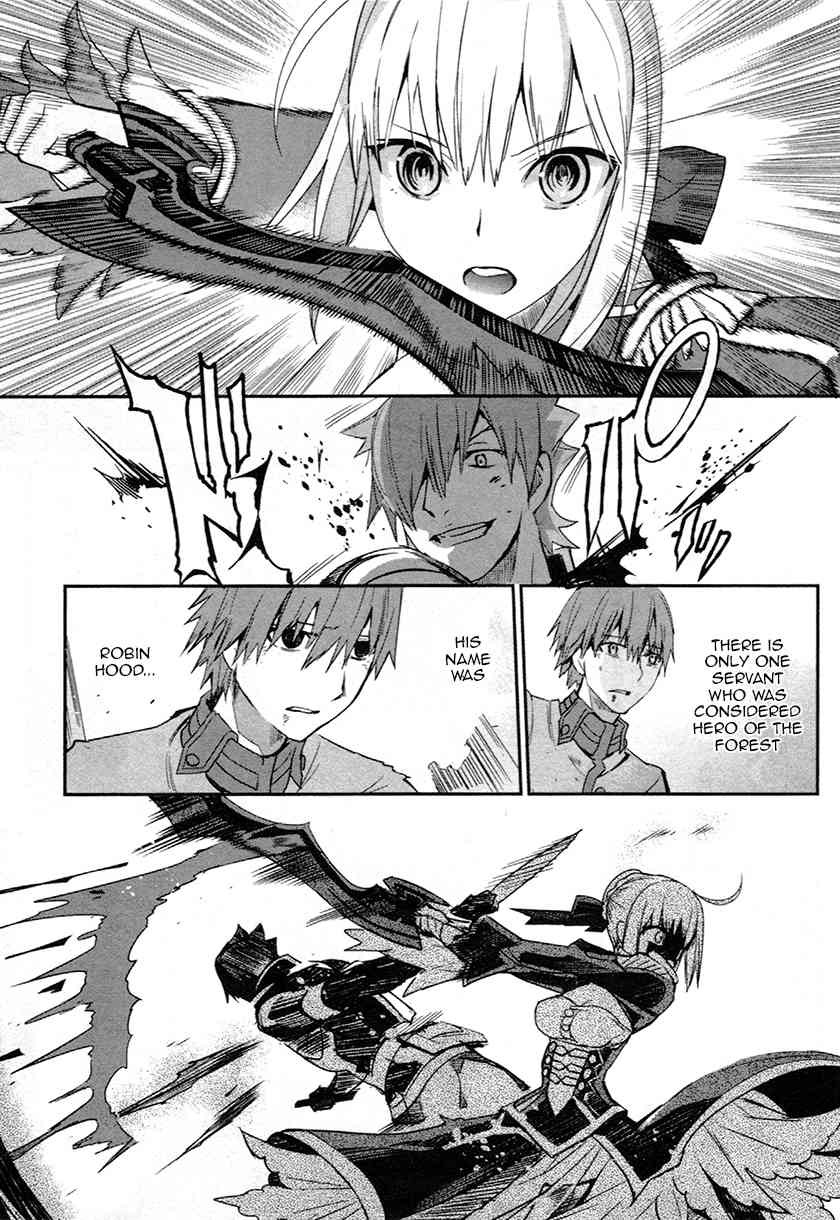 Fate/Extra Chapter 7 page 24 - Chapter 7: A Hunter's Fight