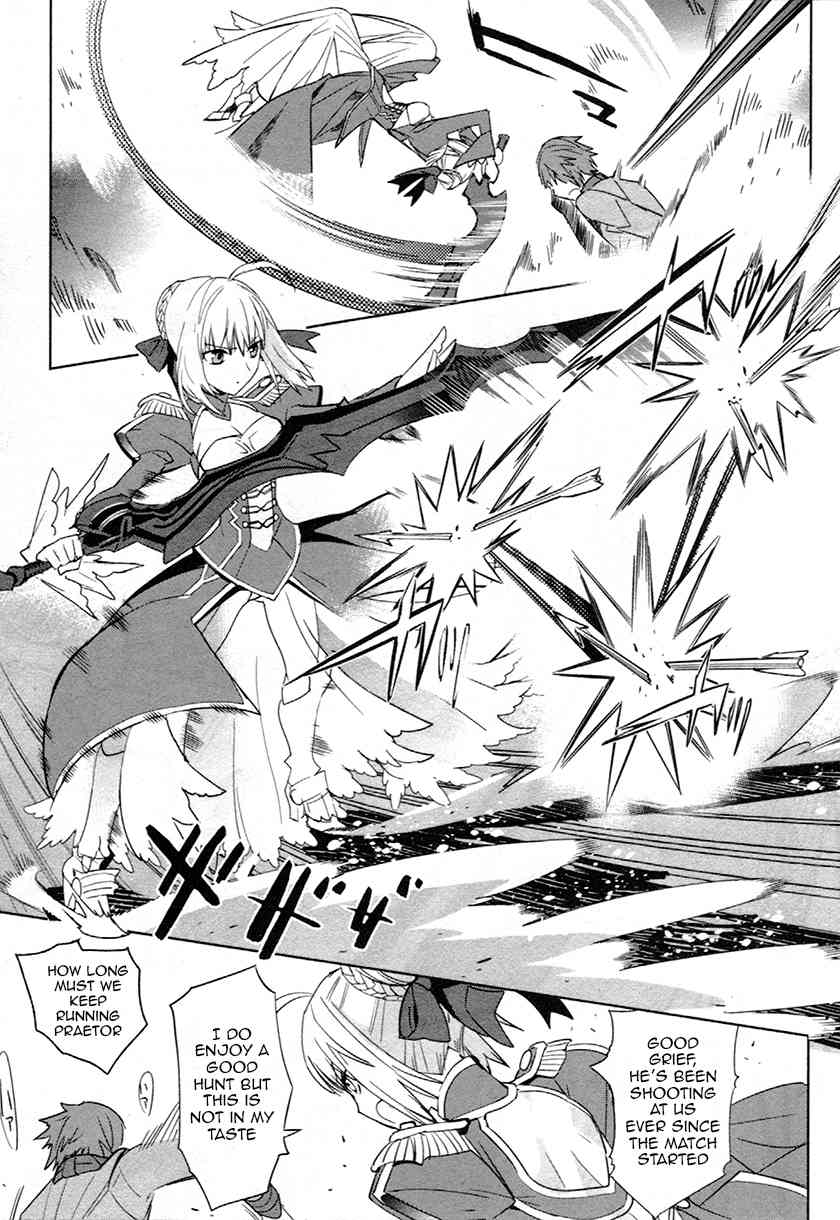 Fate/Extra Chapter 7 page 9 - Chapter 7: A Hunter's Fight