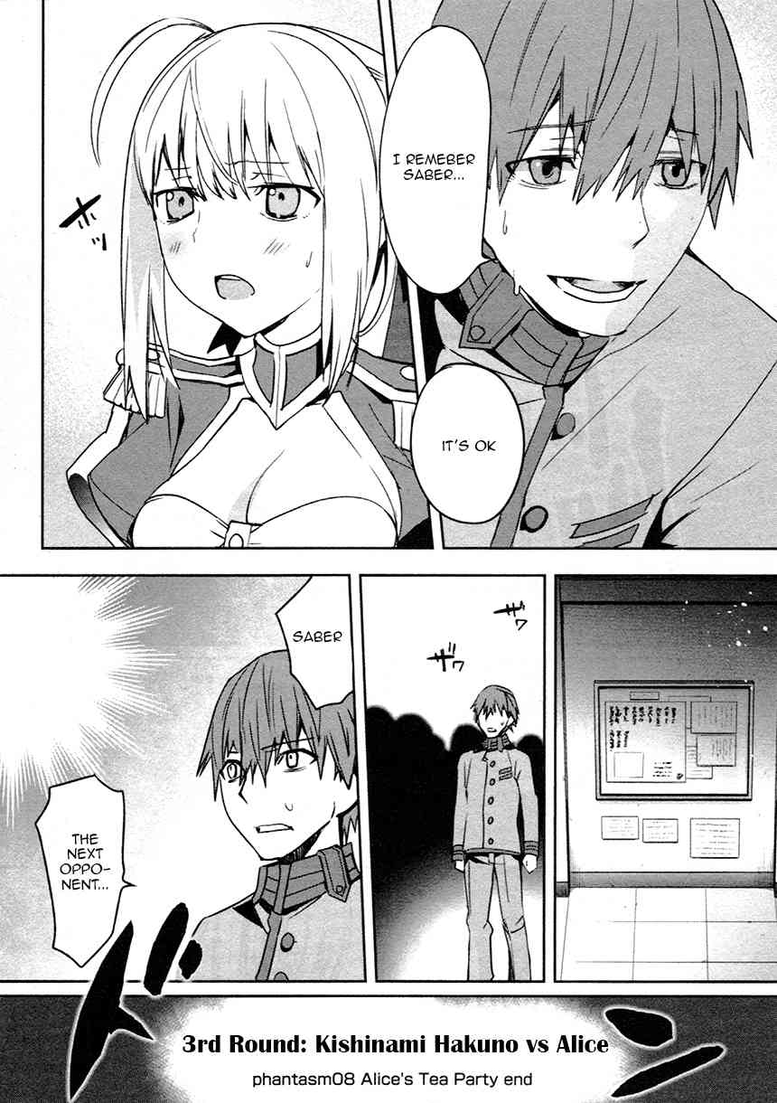 Fate/Extra Chapter 8 page 25 - Chapter 8: Alice's Tea Party