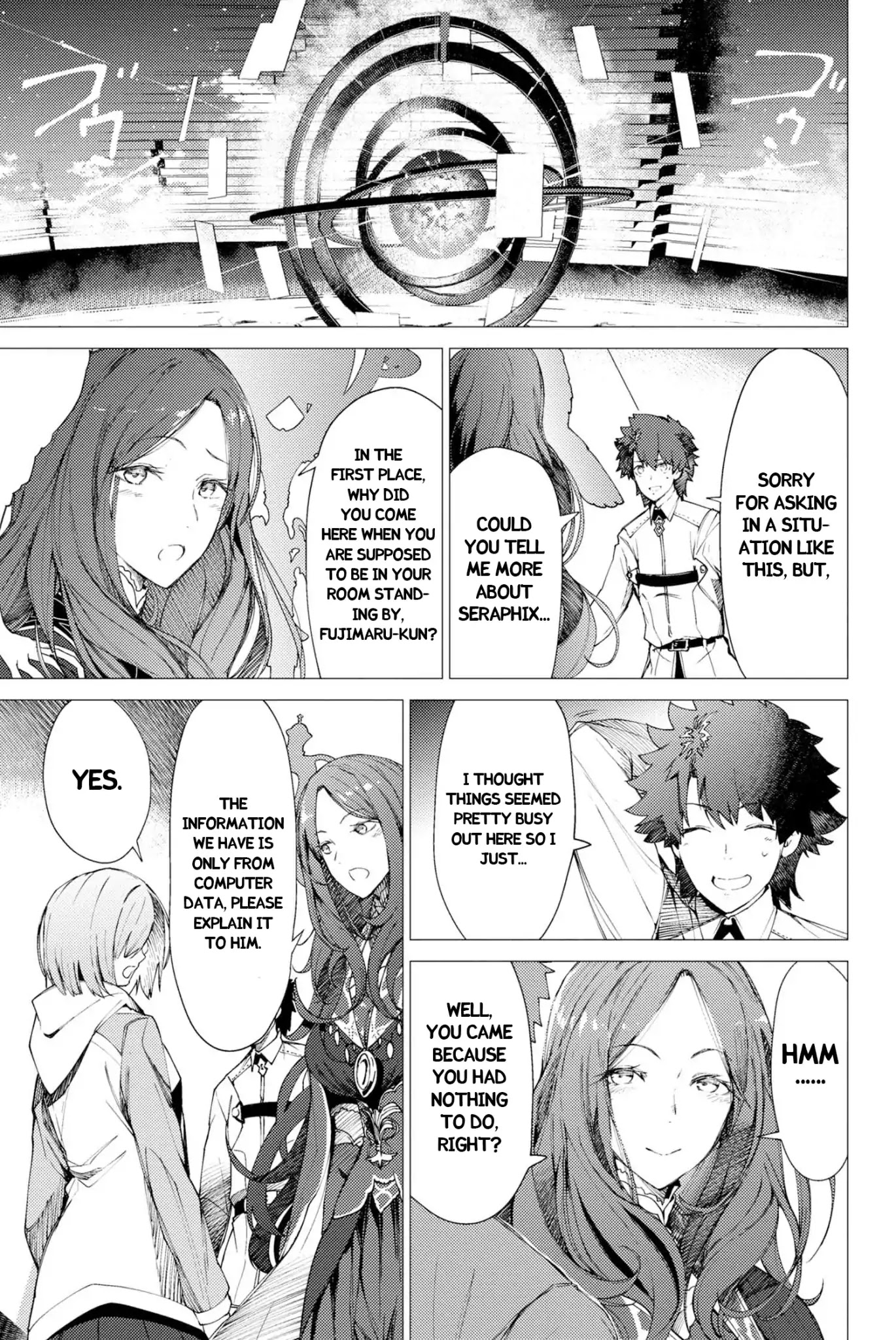 Fate/Grand Order: Epic of Remnant - Deep Sea Cyber-Paradise SE.RA.PH Chapter 1.1 page 11 - Chapter 1.1: Swan Lake Returns I ①