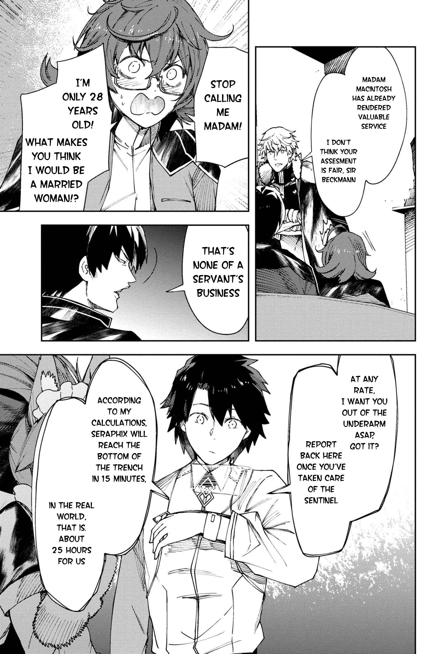 Fate/Grand Order: Epic of Remnant - Deep Sea Cyber-Paradise SE.RA.PH Chapter 26.1 page 4 - Chapter 26.1: The sinking beauty II - 1