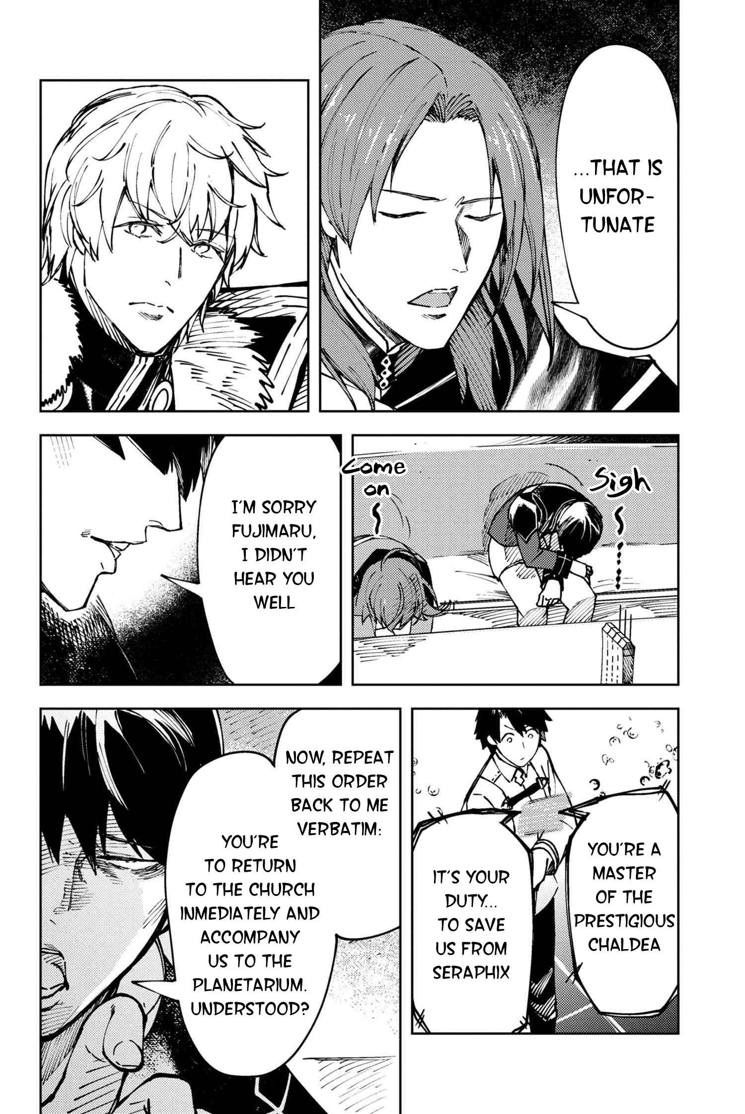 Fate/Grand Order: Epic of Remnant - Deep Sea Cyber-Paradise SE.RA.PH Chapter 28.1 page 9 - Chapter 28.1: The sinking beauty IV - 1