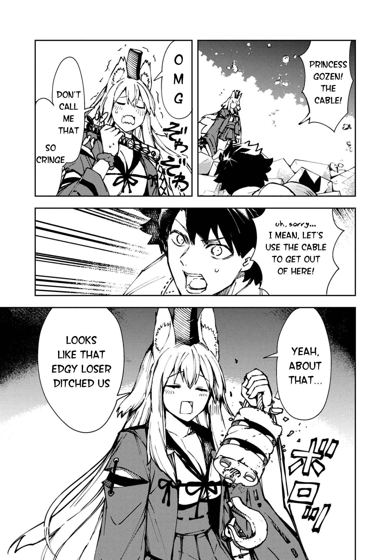 Fate/Grand Order: Epic of Remnant - Deep Sea Cyber-Paradise SE.RA.PH Chapter 28.4 page 10 - Chapter 28.4: The sinking beauty IV - 4
