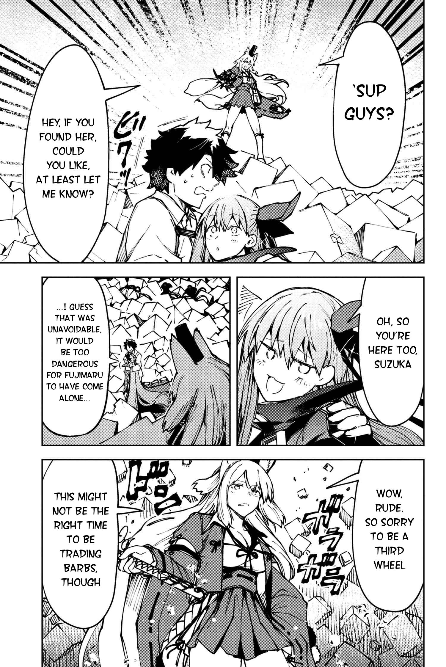 Fate/Grand Order: Epic of Remnant - Deep Sea Cyber-Paradise SE.RA.PH Chapter 28.4 page 8 - Chapter 28.4: The sinking beauty IV - 4