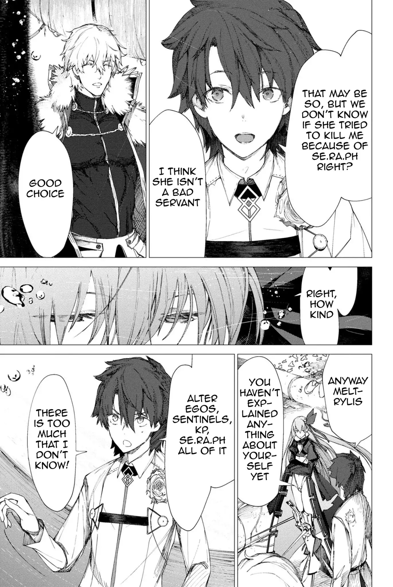 Fate/Grand Order: Epic of Remnant - Deep Sea Cyber-Paradise SE.RA.PH Chapter 3.1 page 13 - Chapter 3.1: Swan Lake Returns III - 1