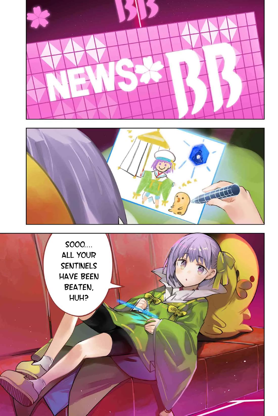 Fate/Grand Order: Epic of Remnant - Deep Sea Cyber-Paradise SE.RA.PH Chapter 35.1 page 1 - Chapter 35.1: The sinking beauty XI - 1