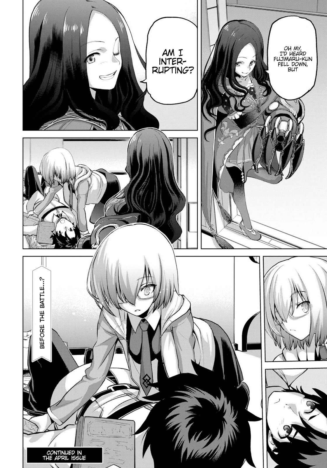 Fate/Grand Order: Epic of Remnant - Pseudo-Singularity I: Quarantined Territory of Malice, Shinjuku - Shinjuku Phantom Incident Chapter 0 page 8 - Chapter 0