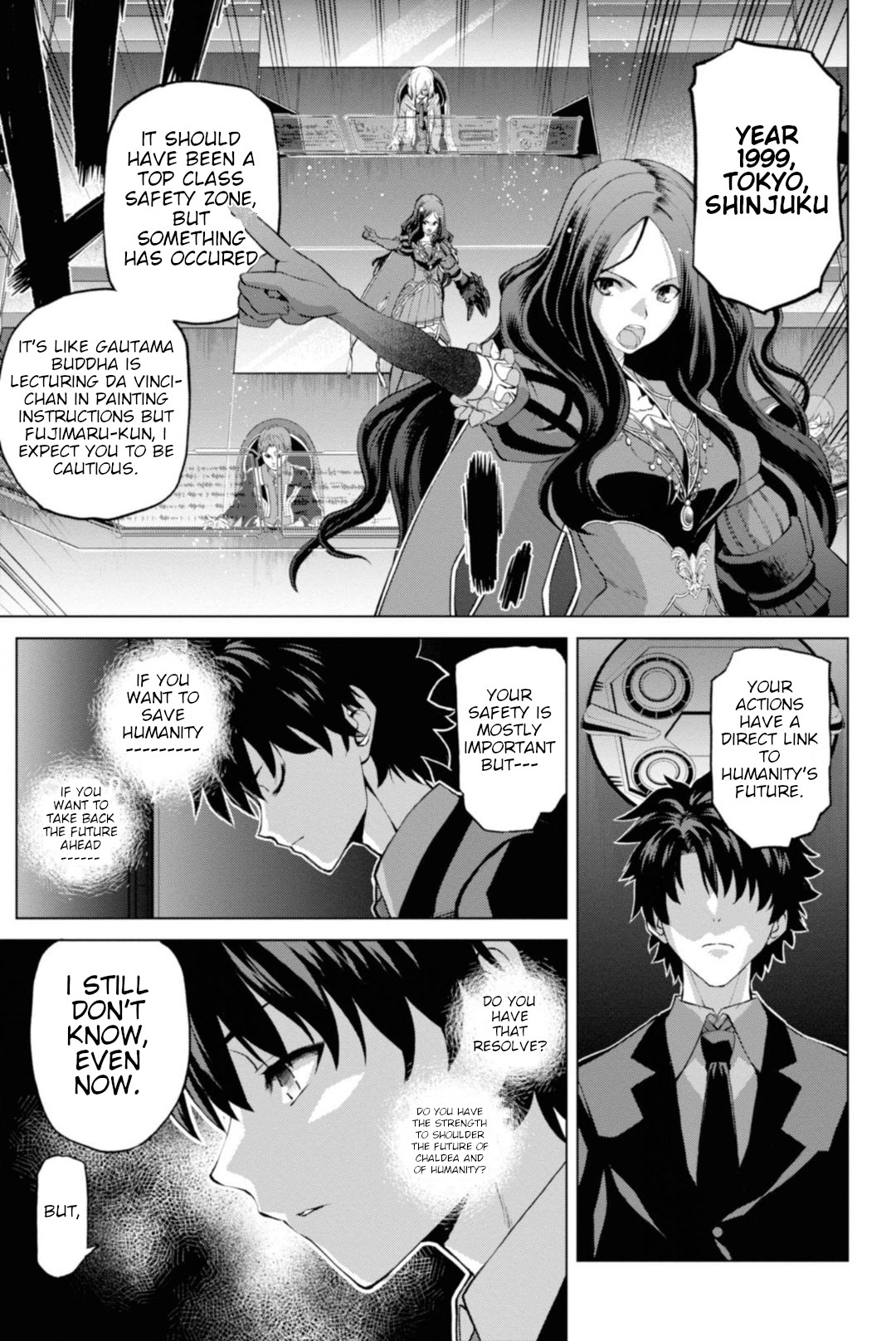 Fate/Grand Order: Epic of Remnant - Pseudo-Singularity I: Quarantined Territory of Malice, Shinjuku - Shinjuku Phantom Incident Chapter 1 page 32 - Chapter 1: Prologue