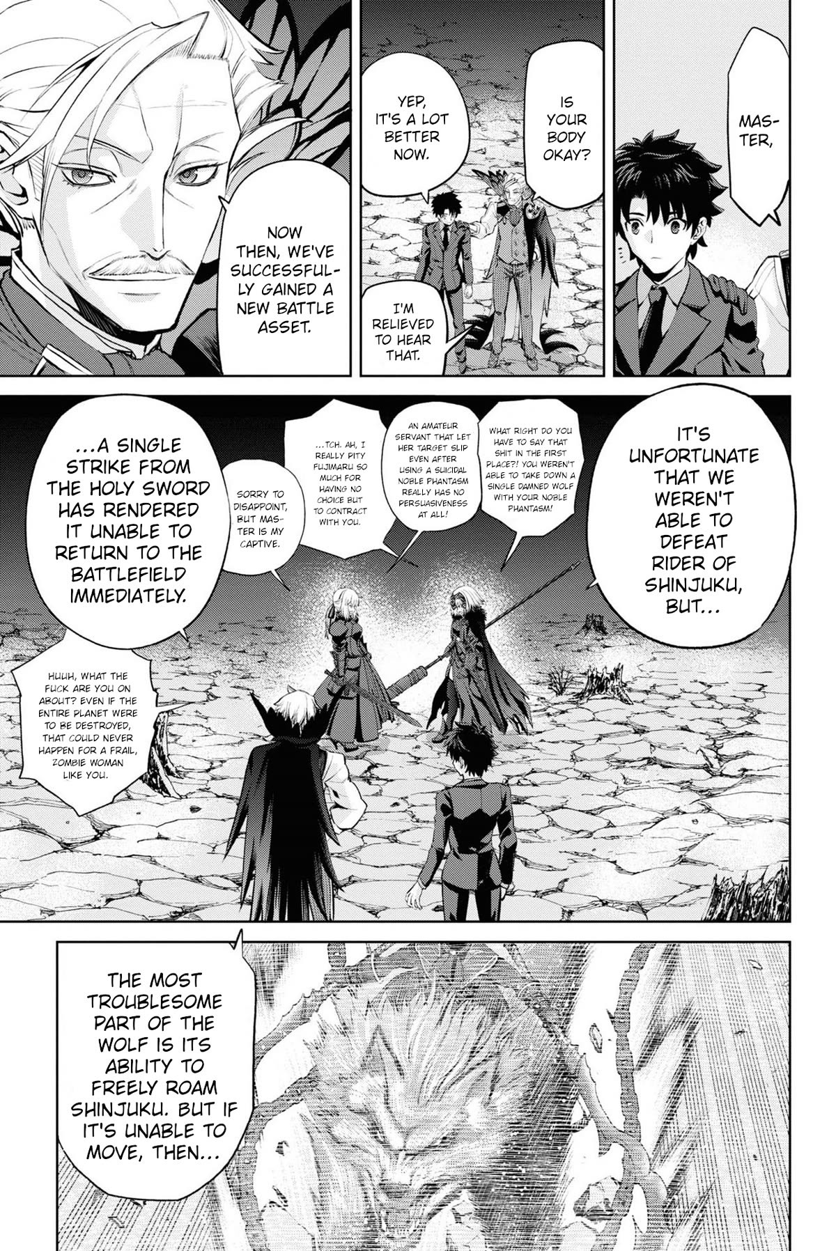 Fate/Grand Order: Epic of Remnant - Pseudo-Singularity I: Quarantined Territory of Malice, Shinjuku - Shinjuku Phantom Incident Chapter 10 page 9 - Chapter 10