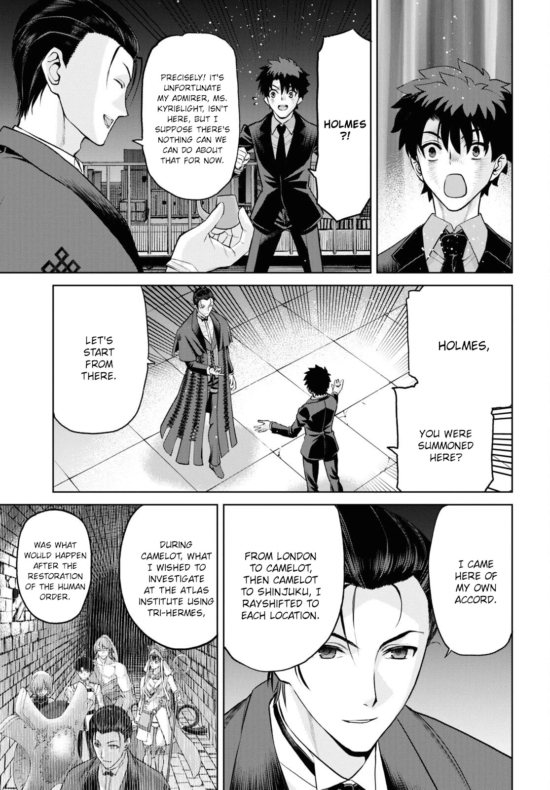 Fate/Grand Order: Epic of Remnant - Pseudo-Singularity I: Quarantined Territory of Malice, Shinjuku - Shinjuku Phantom Incident Chapter 18.3 page 11 - Chapter 18.3