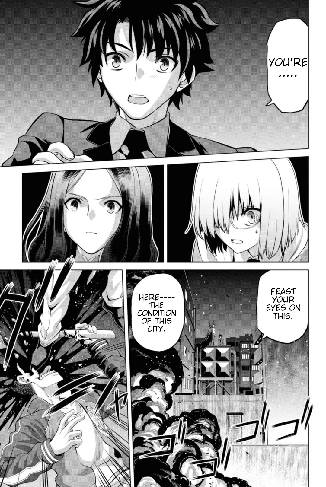 Fate/Grand Order: Epic of Remnant - Pseudo-Singularity I: Quarantined Territory of Malice, Shinjuku - Shinjuku Phantom Incident Chapter 2.1 page 14 - Chapter 2.1