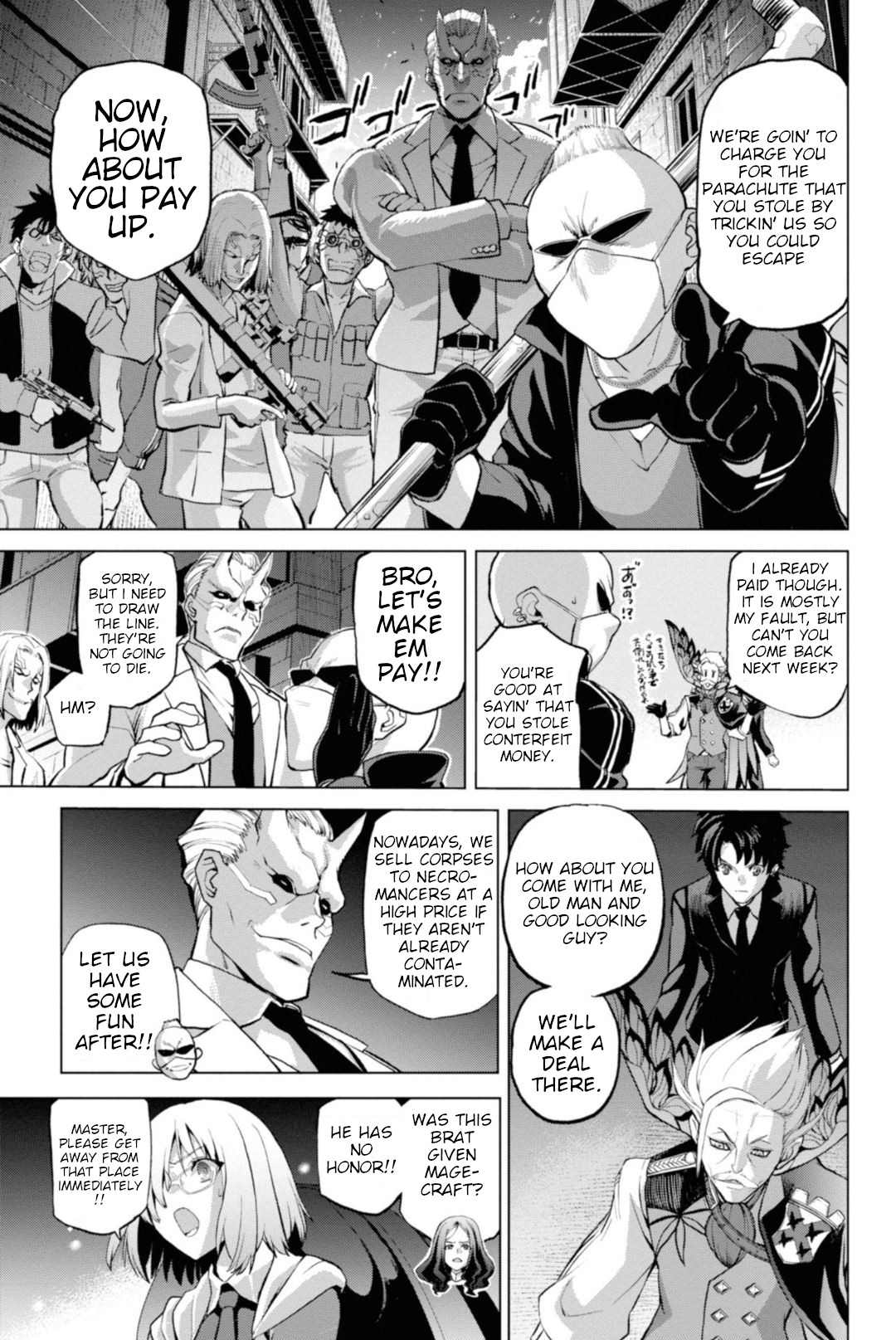 Fate/Grand Order: Epic of Remnant - Pseudo-Singularity I: Quarantined Territory of Malice, Shinjuku - Shinjuku Phantom Incident Chapter 2.2 page 4 - Chapter 2.2