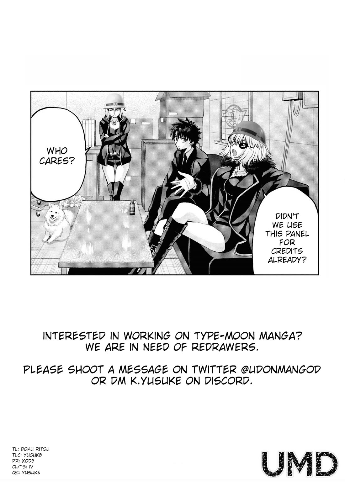 Fate/Grand Order: Epic of Remnant - Pseudo-Singularity I: Quarantined Territory of Malice, Shinjuku - Shinjuku Phantom Incident Chapter 20.1 page 14 - Chapter 20.1
