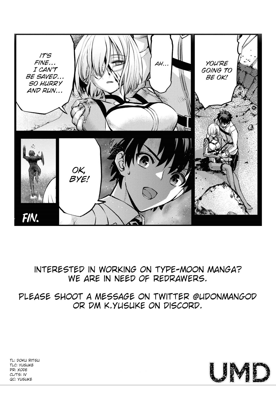 Fate/Grand Order: Epic of Remnant - Pseudo-Singularity I: Quarantined Territory of Malice, Shinjuku - Shinjuku Phantom Incident Chapter 20.2 page 40 - Chapter 20.2