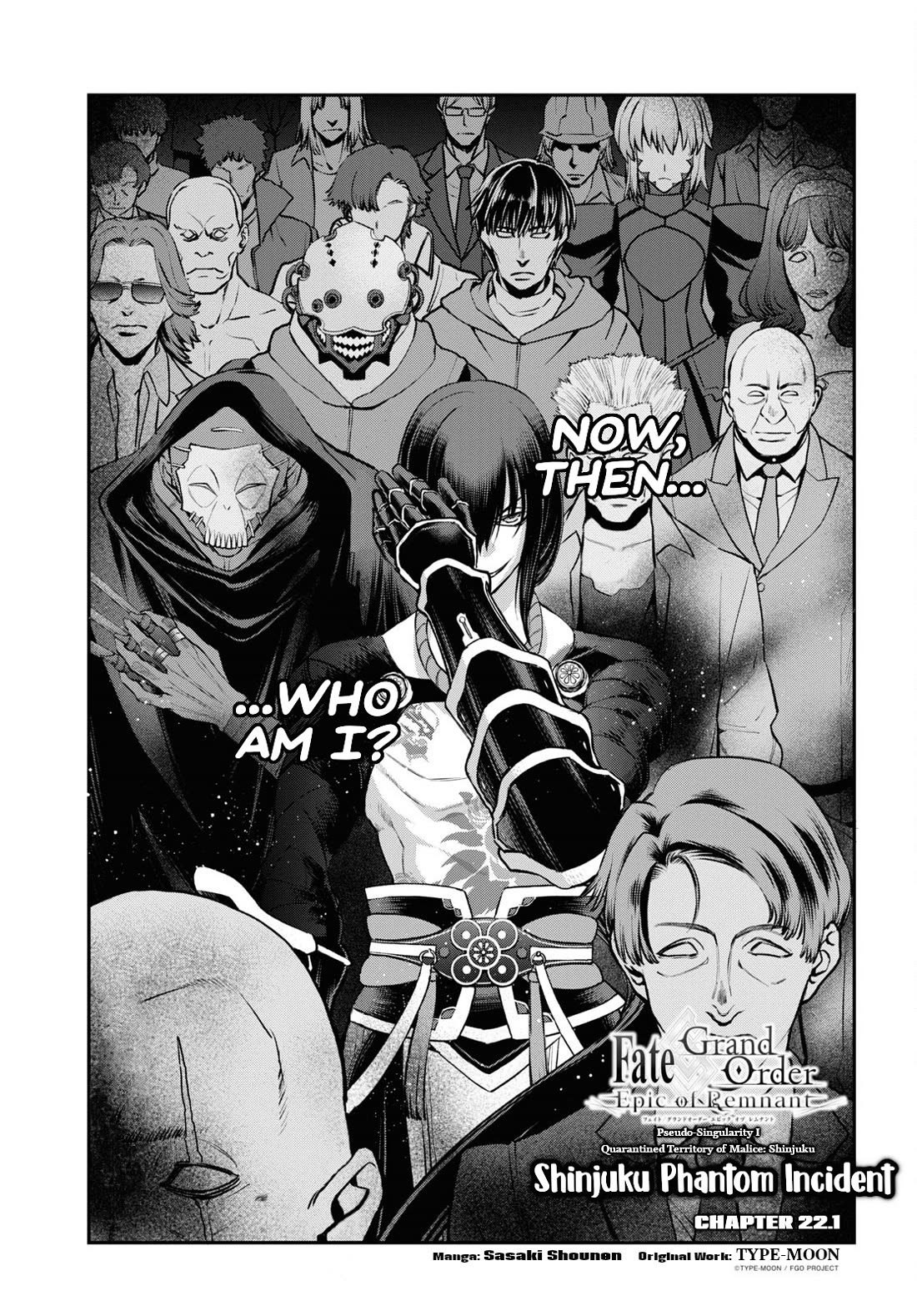 Fate/Grand Order: Epic of Remnant - Pseudo-Singularity I: Quarantined Territory of Malice, Shinjuku - Shinjuku Phantom Incident Chapter 22.1 page 1 - Chapter 22.1