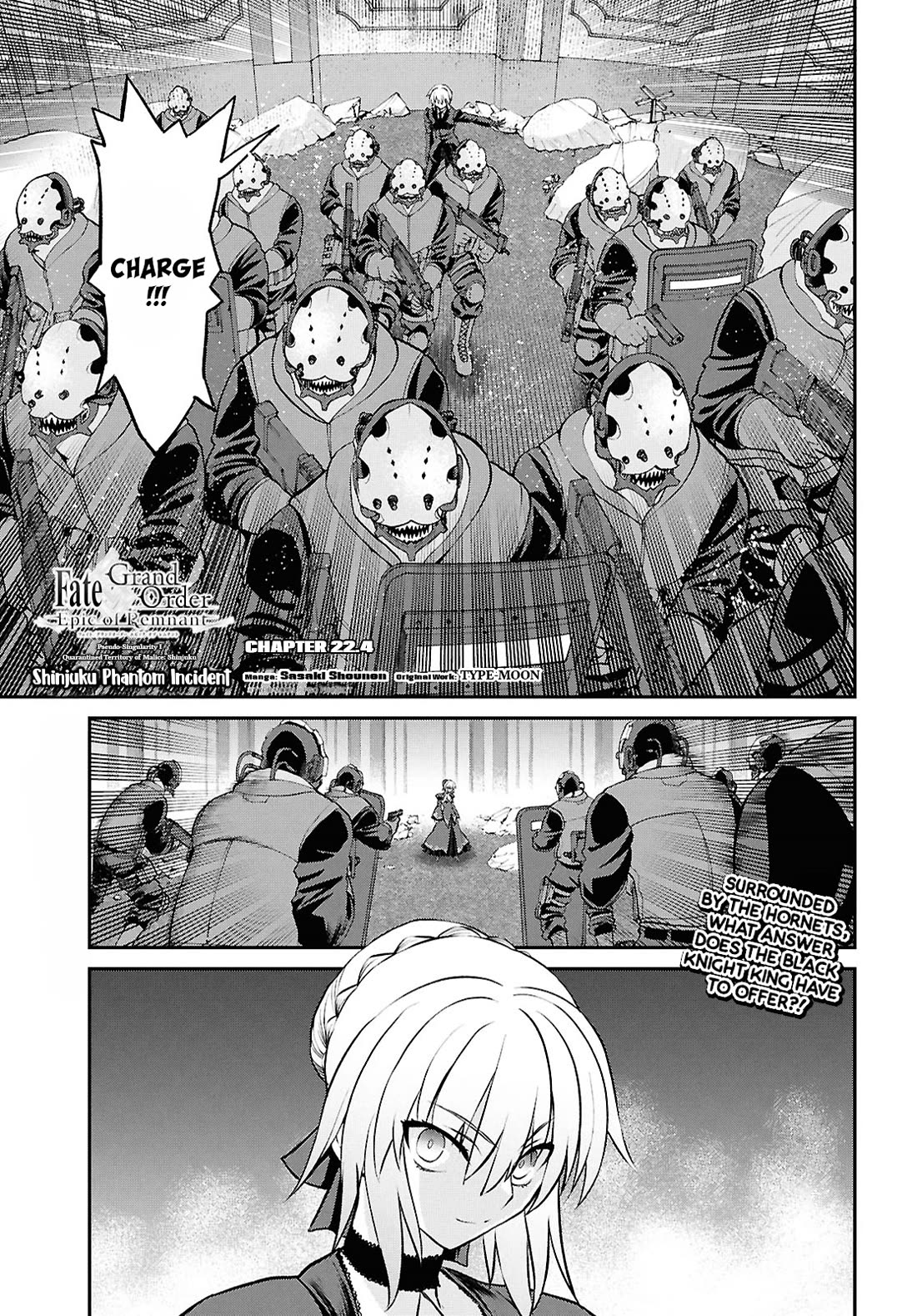 Fate/Grand Order: Epic of Remnant - Pseudo-Singularity I: Quarantined Territory of Malice, Shinjuku - Shinjuku Phantom Incident Chapter 22.4 page 1 - Chapter 22.4