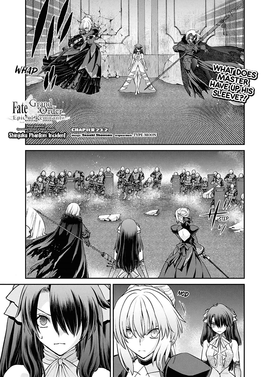 Fate/Grand Order: Epic of Remnant - Pseudo-Singularity I: Quarantined Territory of Malice, Shinjuku - Shinjuku Phantom Incident Chapter 23.2 page 1 - Chapter 23.2