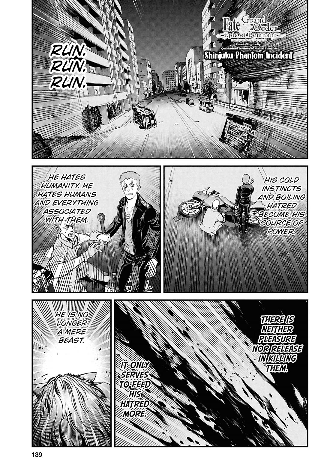 Fate/Grand Order: Epic of Remnant - Pseudo-Singularity I: Quarantined Territory of Malice, Shinjuku - Shinjuku Phantom Incident Chapter 24.1 page 1 - Chapter 24.1