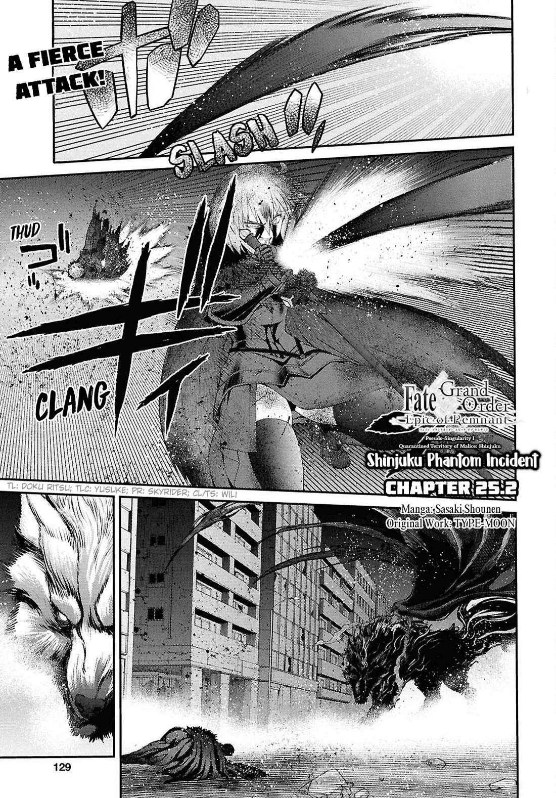 Fate/Grand Order: Epic of Remnant - Pseudo-Singularity I: Quarantined Territory of Malice, Shinjuku - Shinjuku Phantom Incident Chapter 25 page 17 - Chapter 25