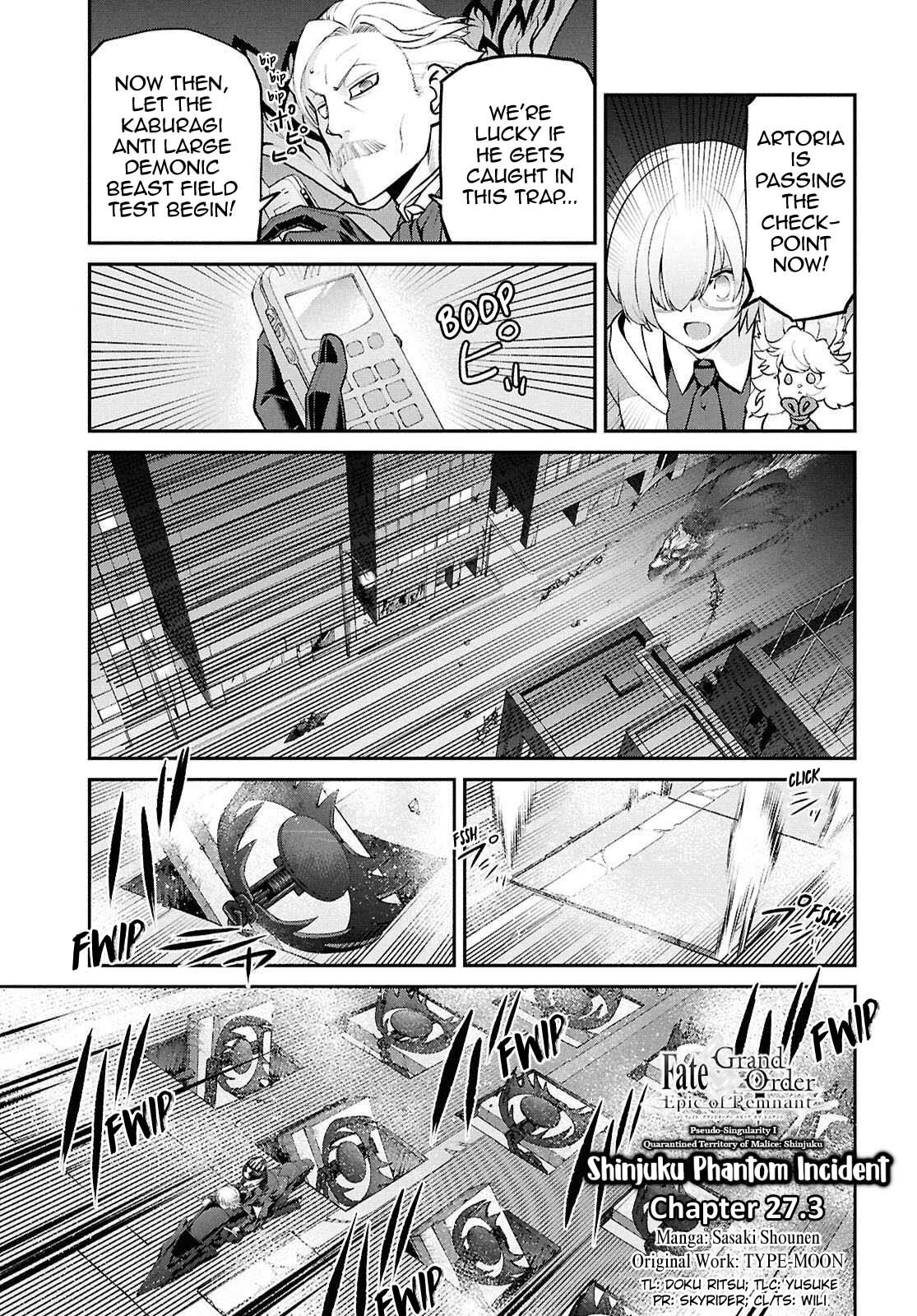 Fate/Grand Order: Epic of Remnant - Pseudo-Singularity I: Quarantined Territory of Malice, Shinjuku - Shinjuku Phantom Incident Chapter 27 page 23 - Chapter 27