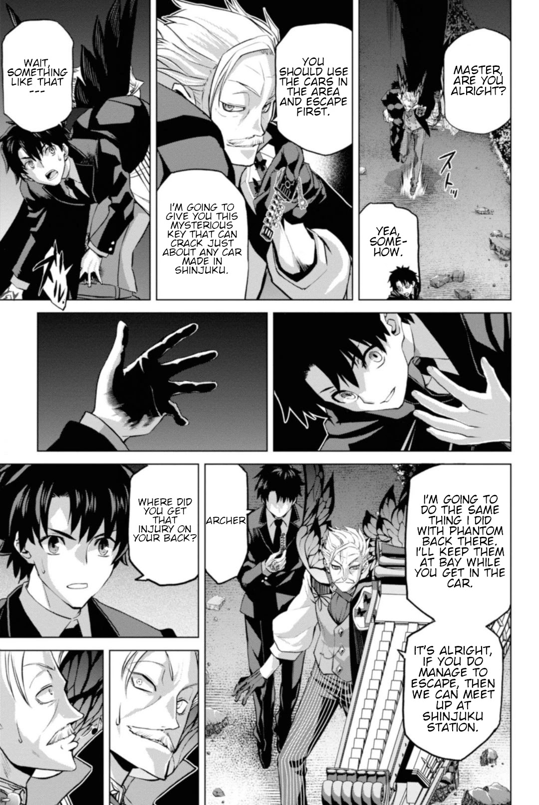 Fate/Grand Order: Epic of Remnant - Pseudo-Singularity I: Quarantined Territory of Malice, Shinjuku - Shinjuku Phantom Incident Chapter 4.2 page 8 - Chapter 4.2