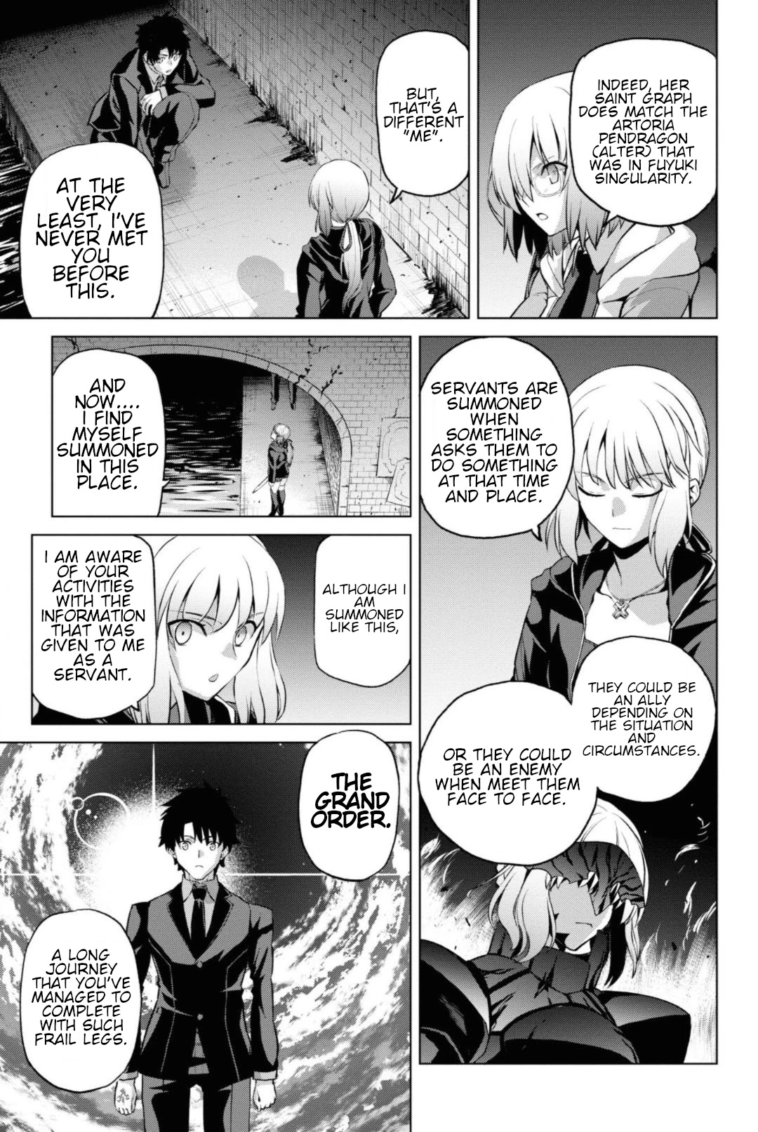 Fate/Grand Order: Epic of Remnant - Pseudo-Singularity I: Quarantined Territory of Malice, Shinjuku - Shinjuku Phantom Incident Chapter 5.1 page 11 - Chapter 5.1