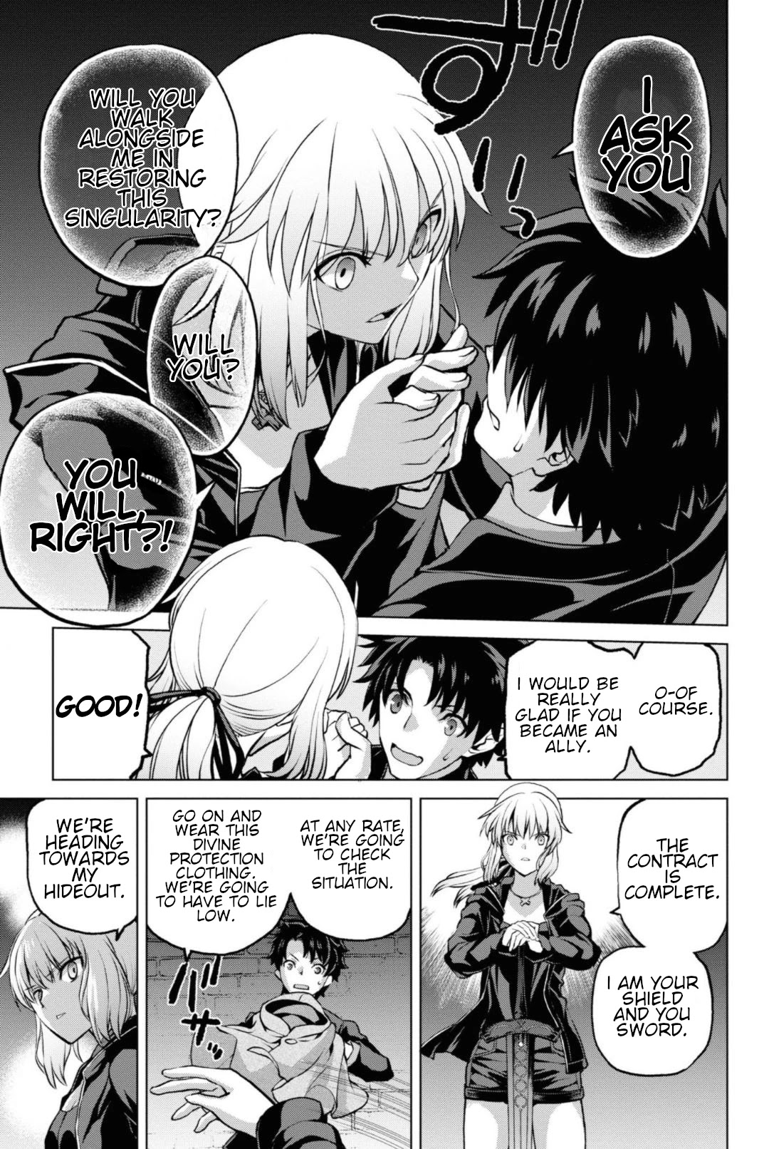 Fate/Grand Order: Epic of Remnant - Pseudo-Singularity I: Quarantined Territory of Malice, Shinjuku - Shinjuku Phantom Incident Chapter 5.1 page 13 - Chapter 5.1