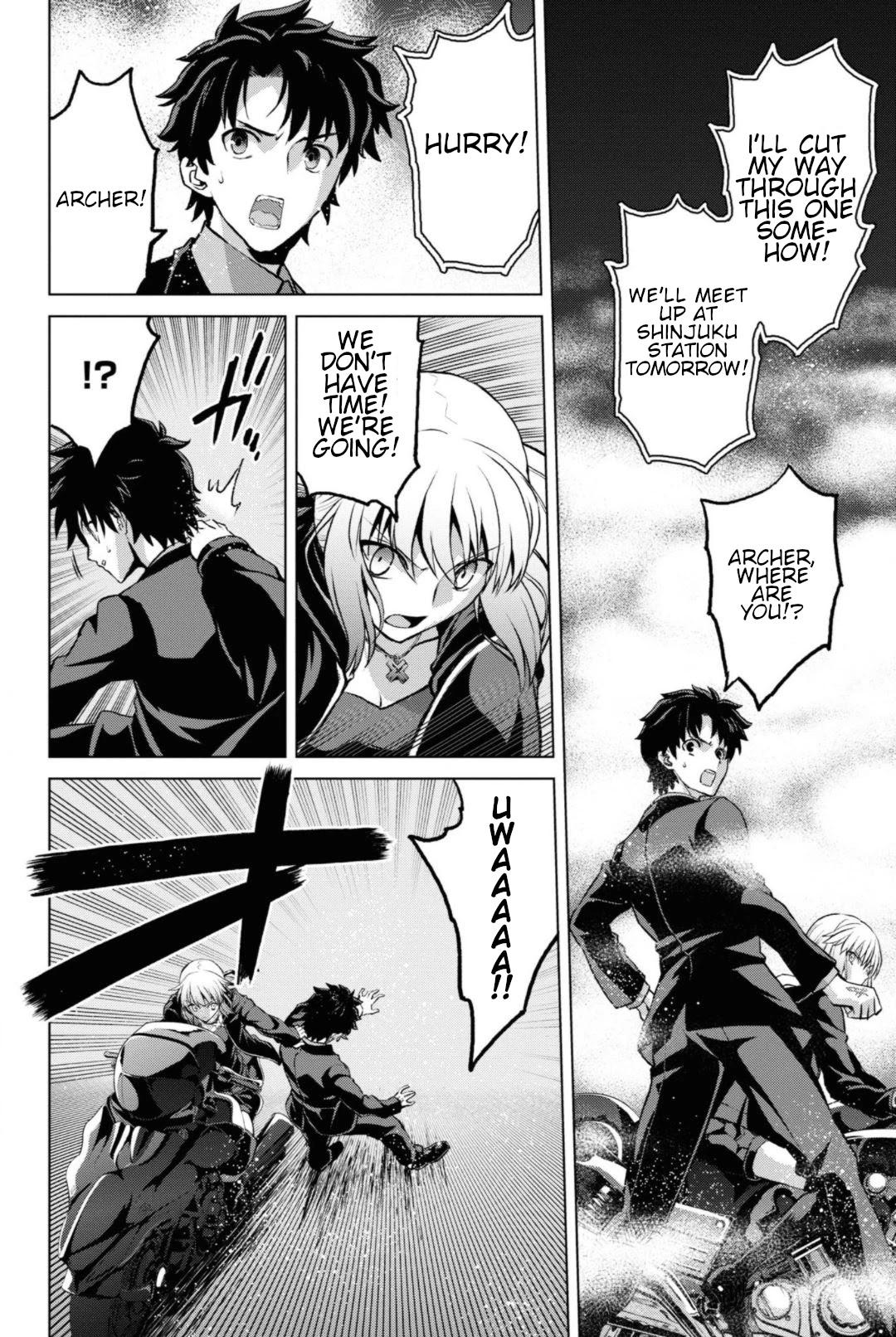 Fate/Grand Order: Epic of Remnant - Pseudo-Singularity I: Quarantined Territory of Malice, Shinjuku - Shinjuku Phantom Incident Chapter 5.1 page 4 - Chapter 5.1