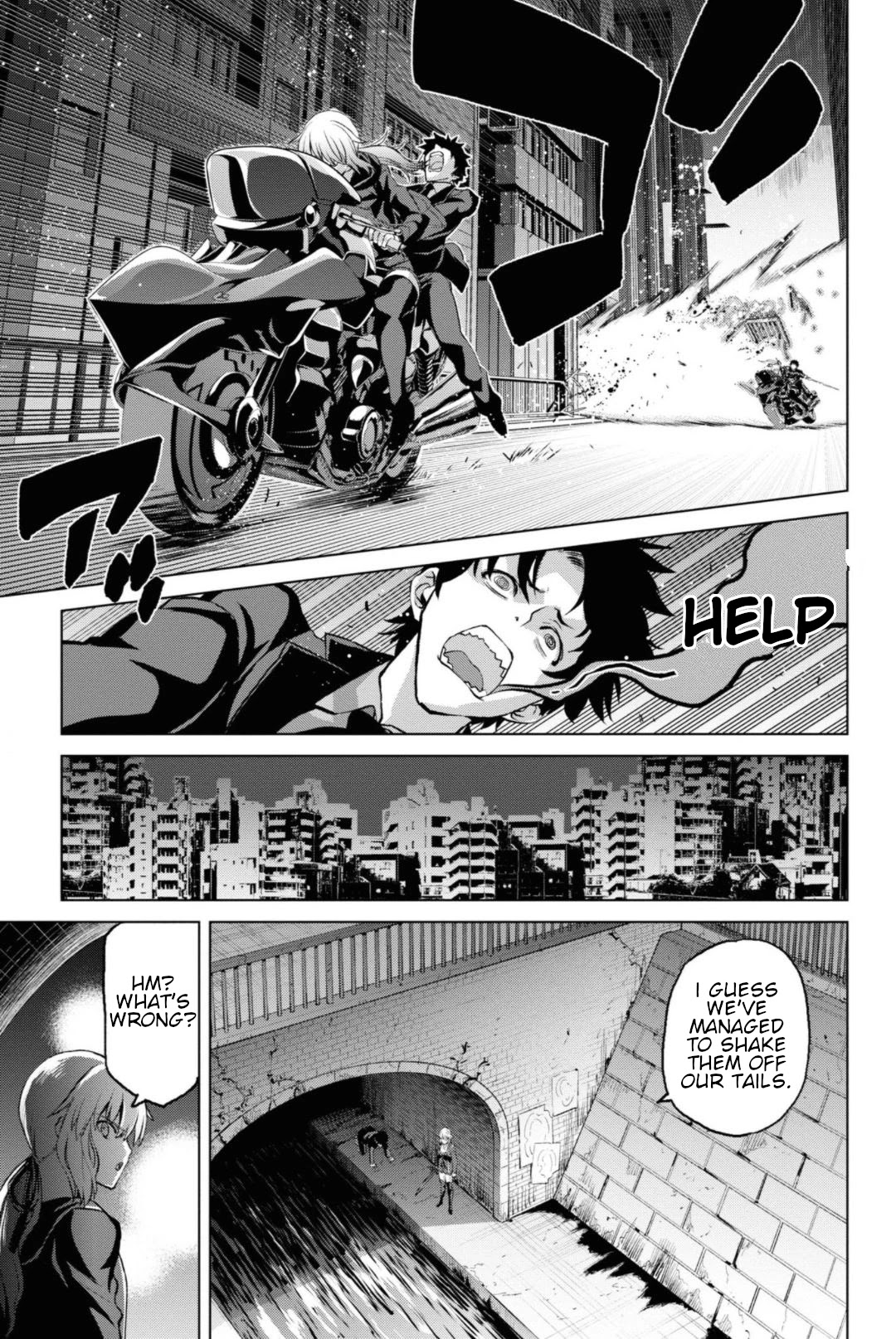 Fate/Grand Order: Epic of Remnant - Pseudo-Singularity I: Quarantined Territory of Malice, Shinjuku - Shinjuku Phantom Incident Chapter 5.1 page 9 - Chapter 5.1