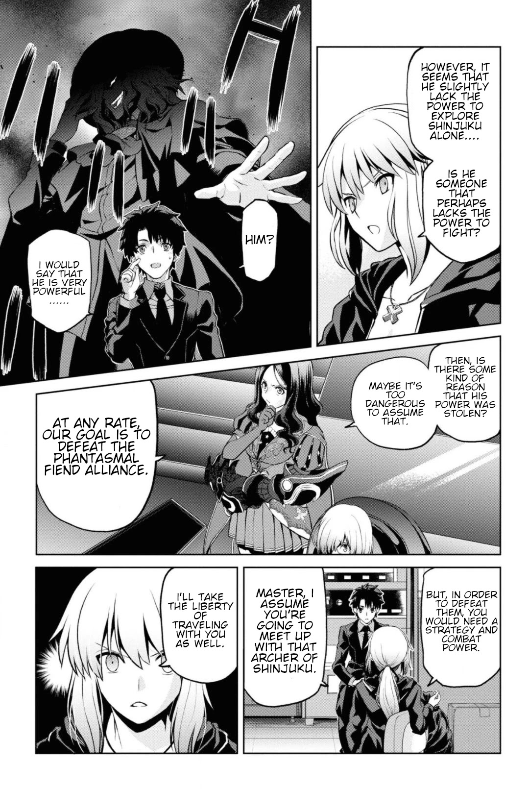 Fate/Grand Order: Epic of Remnant - Pseudo-Singularity I: Quarantined Territory of Malice, Shinjuku - Shinjuku Phantom Incident Chapter 5.2 page 10 - Chapter 5.2