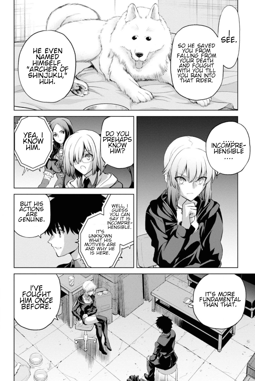Fate/Grand Order: Epic of Remnant - Pseudo-Singularity I: Quarantined Territory of Malice, Shinjuku - Shinjuku Phantom Incident Chapter 5.2 page 3 - Chapter 5.2