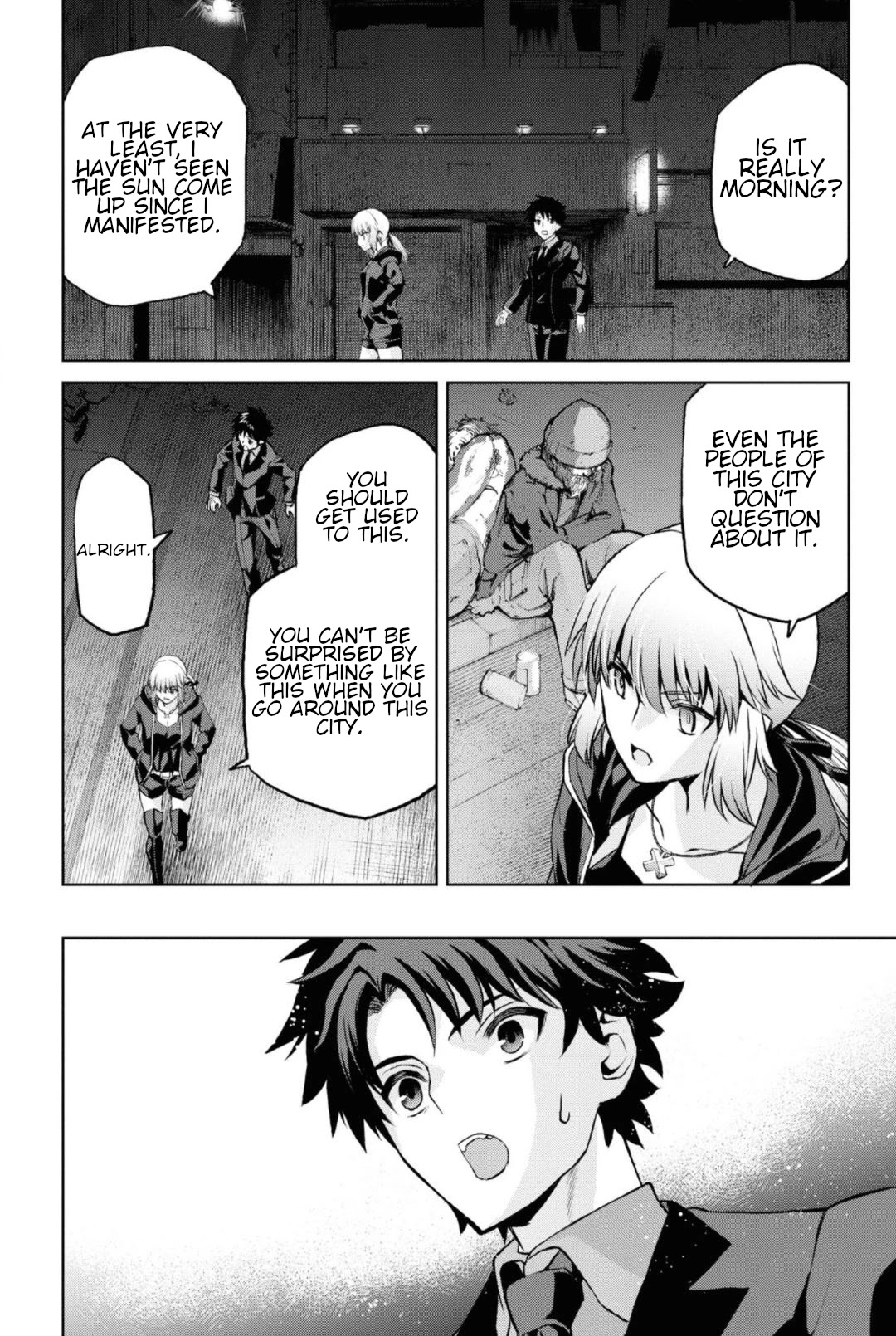 Fate/Grand Order: Epic of Remnant - Pseudo-Singularity I: Quarantined Territory of Malice, Shinjuku - Shinjuku Phantom Incident Chapter 5.4 page 2 - Chapter 5.4