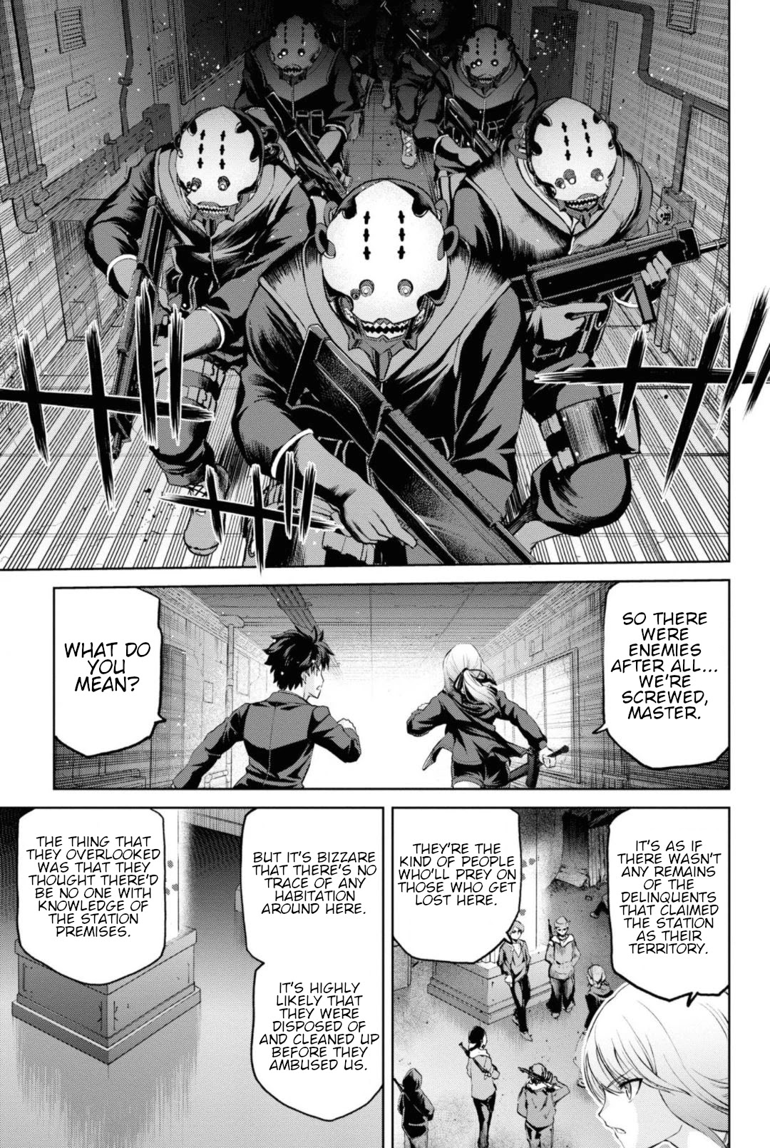 Fate/Grand Order: Epic of Remnant - Pseudo-Singularity I: Quarantined Territory of Malice, Shinjuku - Shinjuku Phantom Incident Chapter 5.4 page 9 - Chapter 5.4