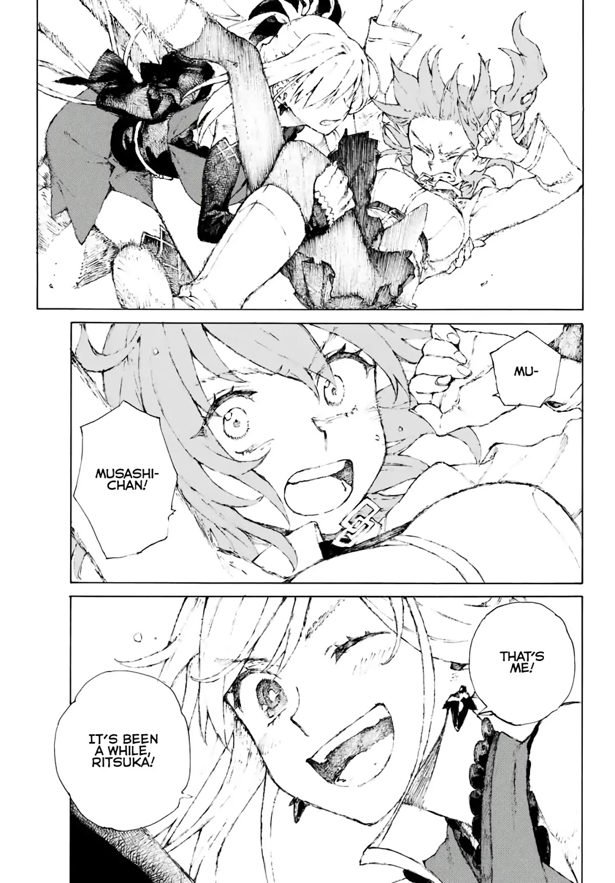 Fate/Grand Order: Epic of Remnant - Seven Duels of Swordsmasters Chapter 1 page 14 - Chapter 1: Thou, Who Passest Death's Door