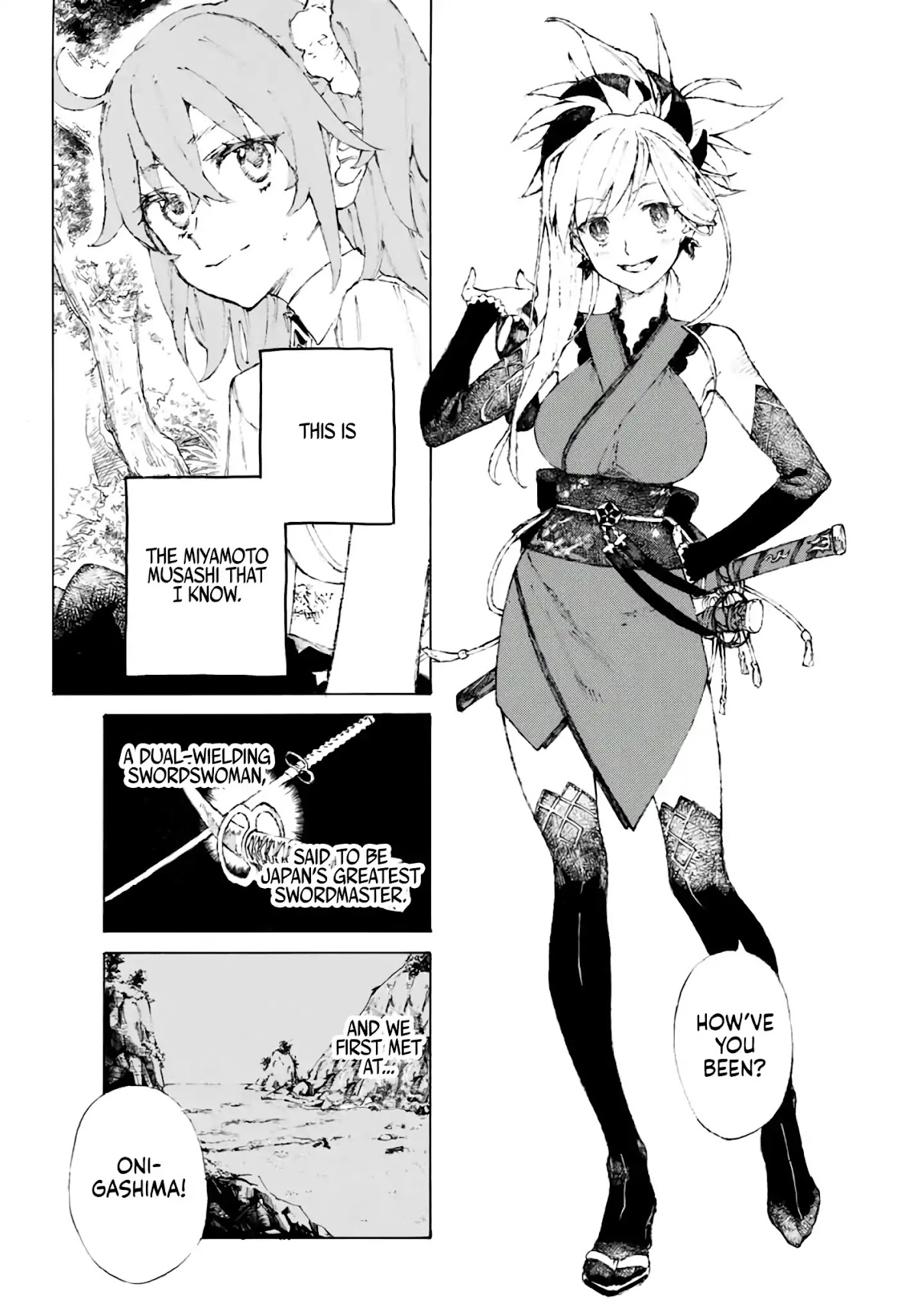 Fate/Grand Order: Epic of Remnant - Seven Duels of Swordsmasters Chapter 1 page 16 - Chapter 1: Thou, Who Passest Death's Door