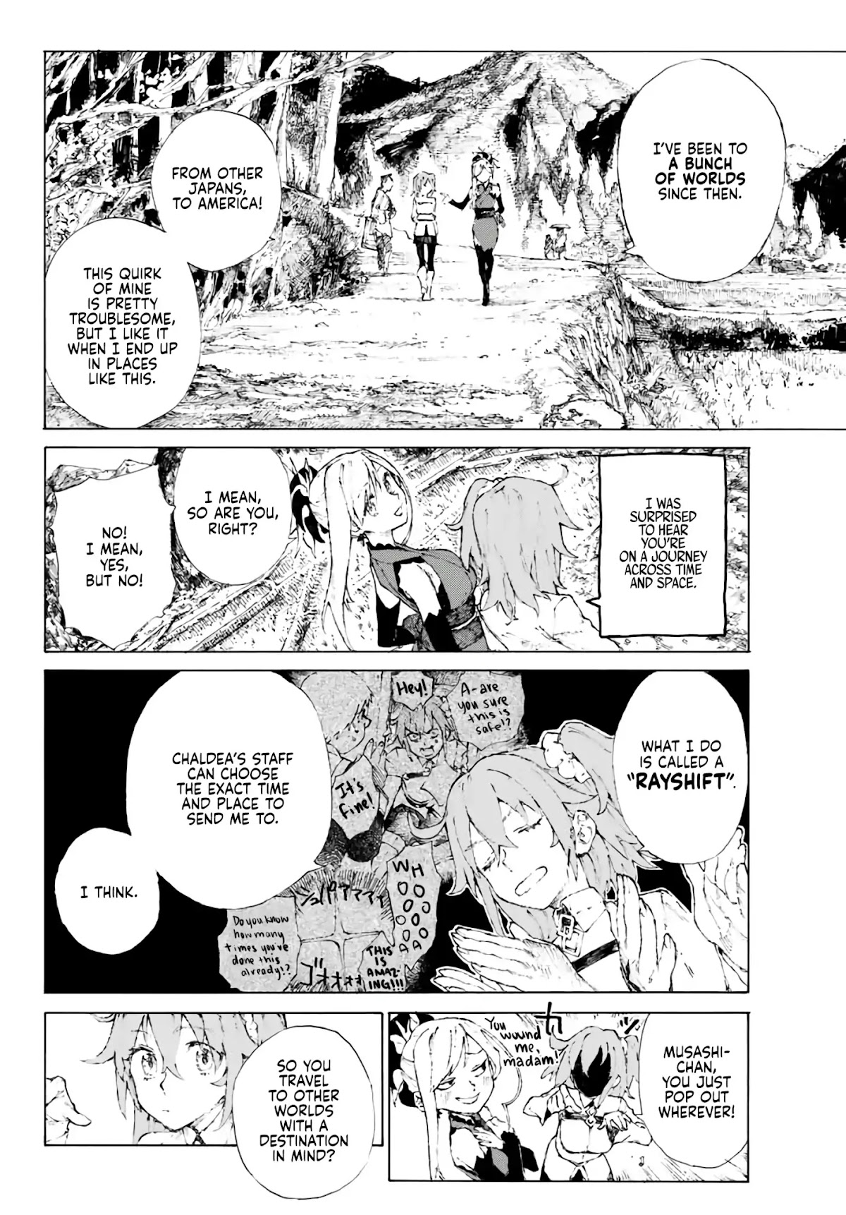 Fate/Grand Order: Epic of Remnant - Seven Duels of Swordsmasters Chapter 1 page 17 - Chapter 1: Thou, Who Passest Death's Door