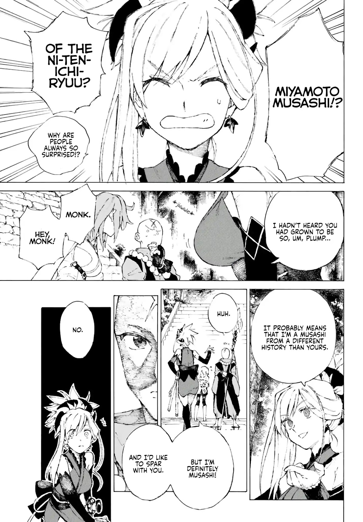 Fate/Grand Order: Epic of Remnant - Seven Duels of Swordsmasters Chapter 1 page 46 - Chapter 1: Thou, Who Passest Death's Door