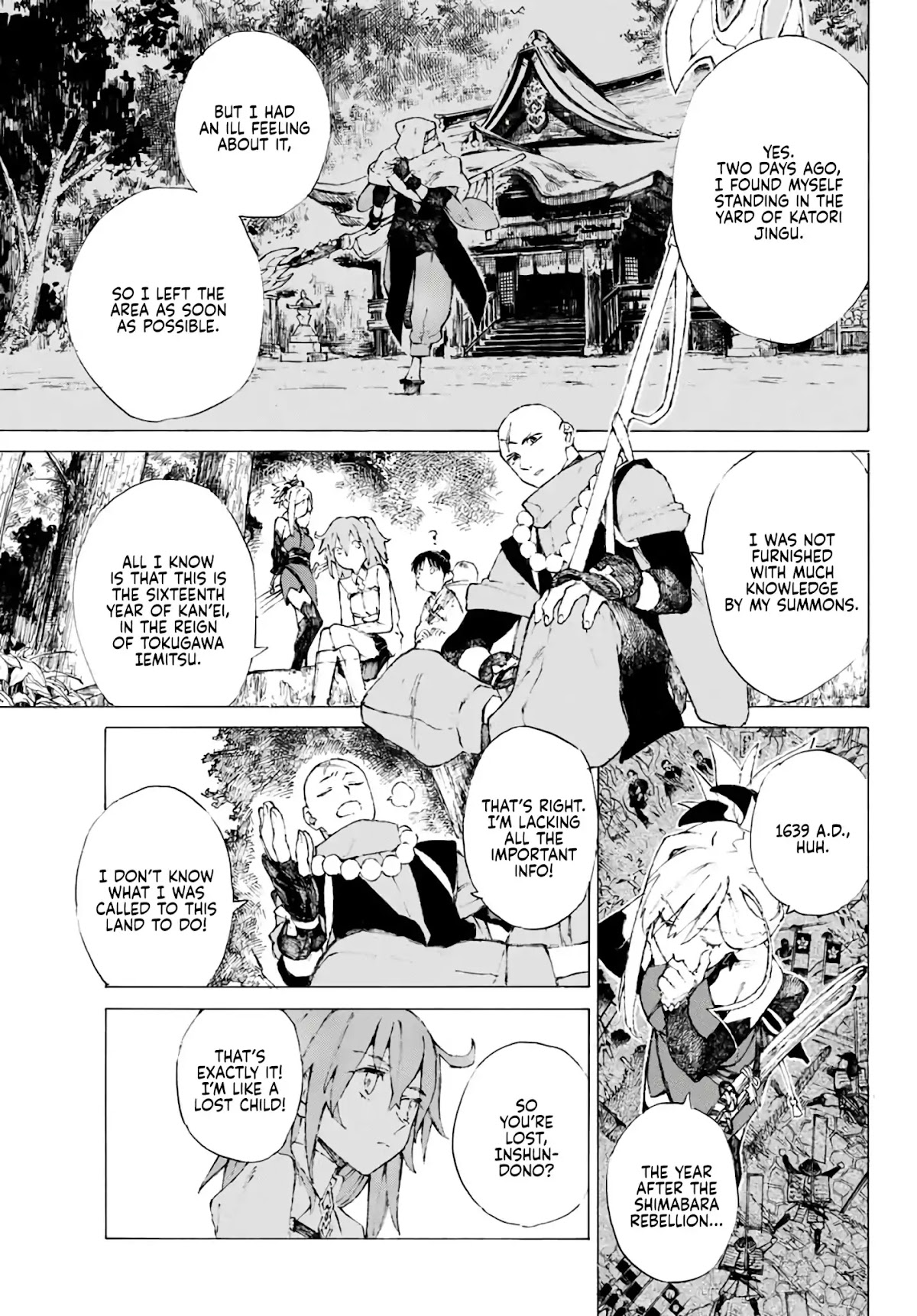 Fate/Grand Order: Epic of Remnant - Seven Duels of Swordsmasters Chapter 1 page 48 - Chapter 1: Thou, Who Passest Death's Door