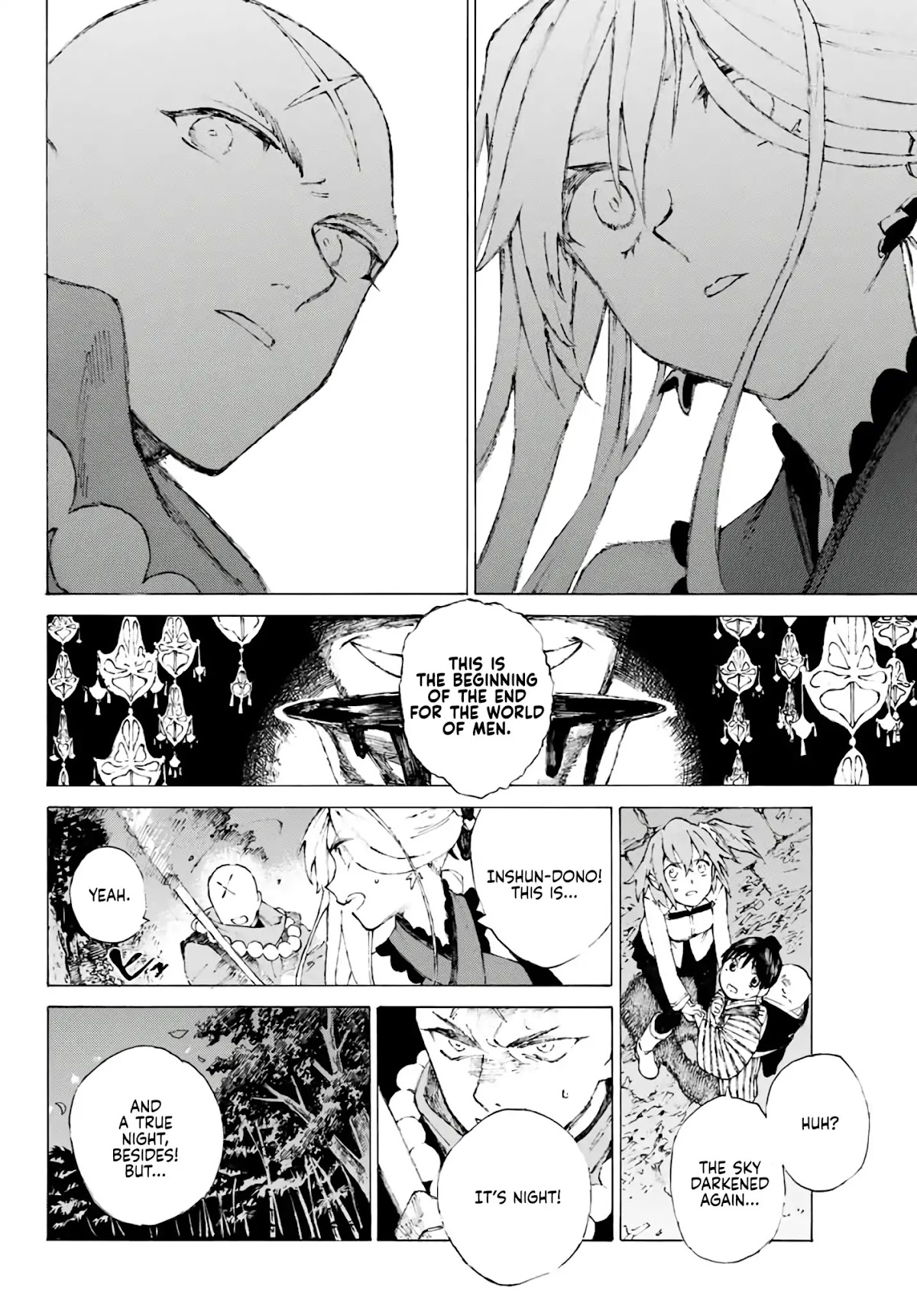 Fate/Grand Order: Epic of Remnant - Seven Duels of Swordsmasters Chapter 1 page 55 - Chapter 1: Thou, Who Passest Death's Door