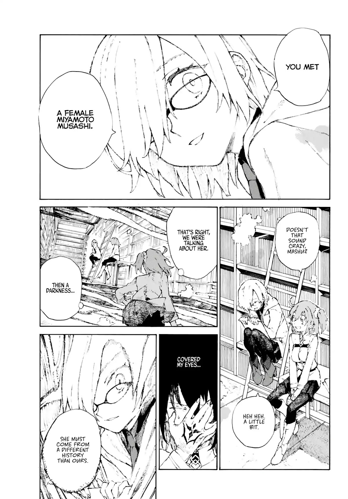 Fate/Grand Order: Epic of Remnant - Seven Duels of Swordsmasters Chapter 1 page 9 - Chapter 1: Thou, Who Passest Death's Door